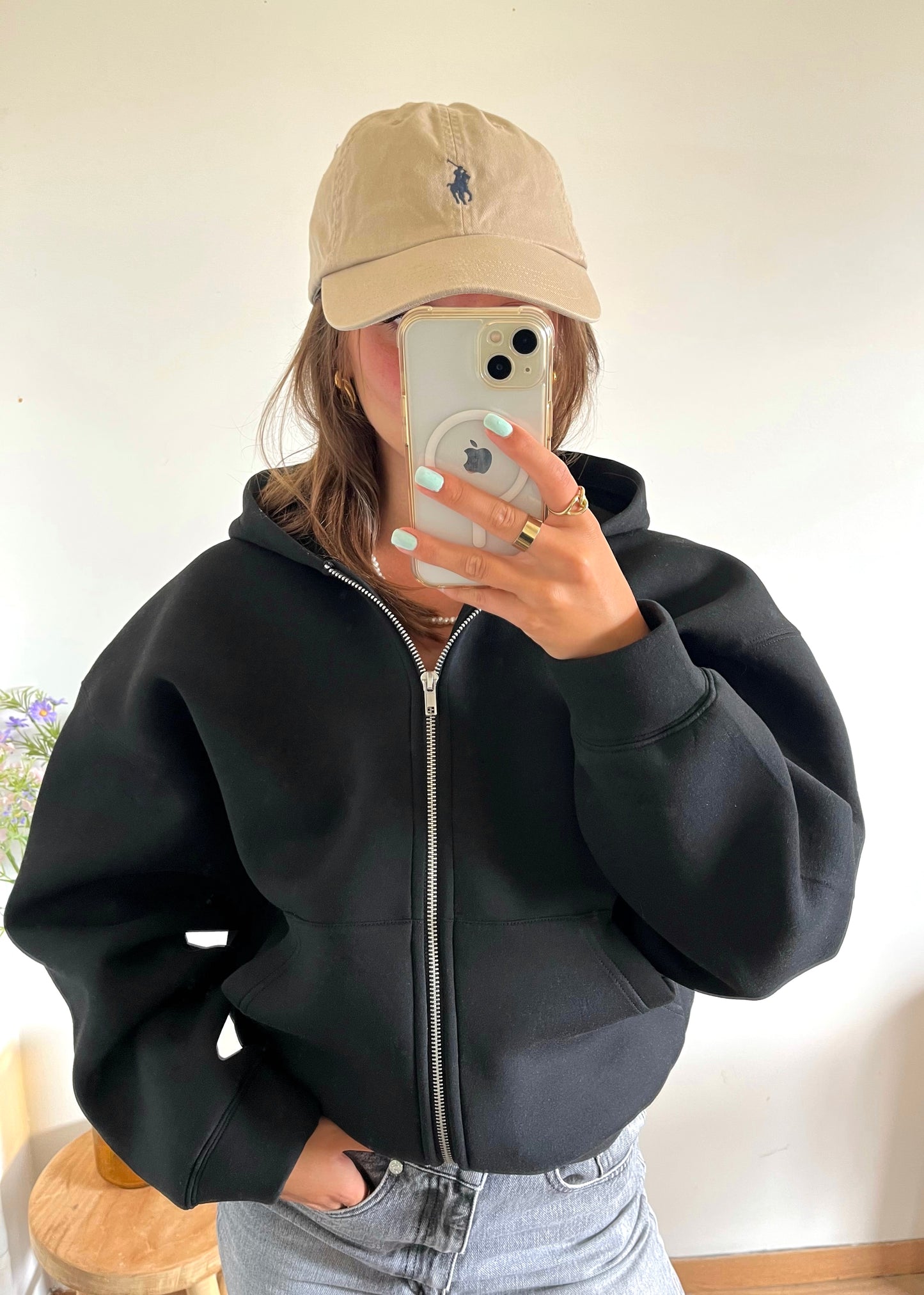 Casquette beige Ralph Lauren - TU