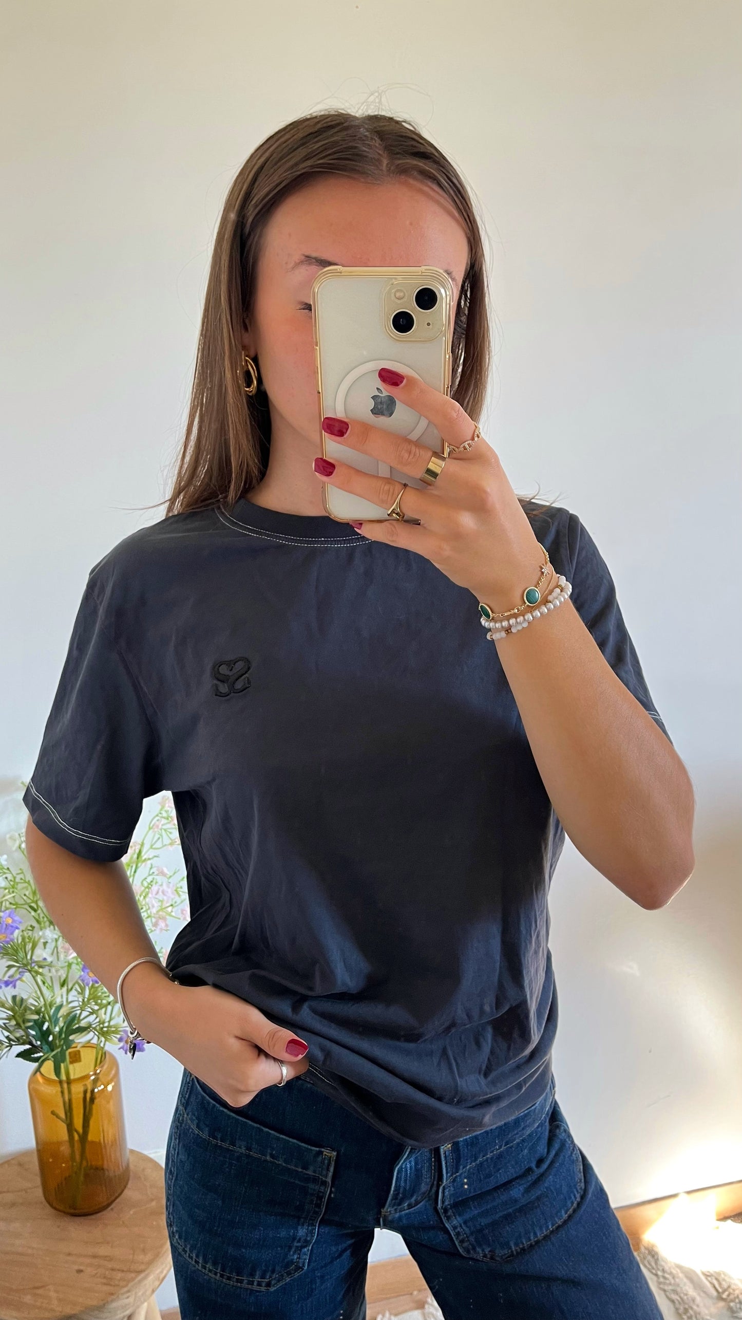 T-shirt noir Sandro - M/L