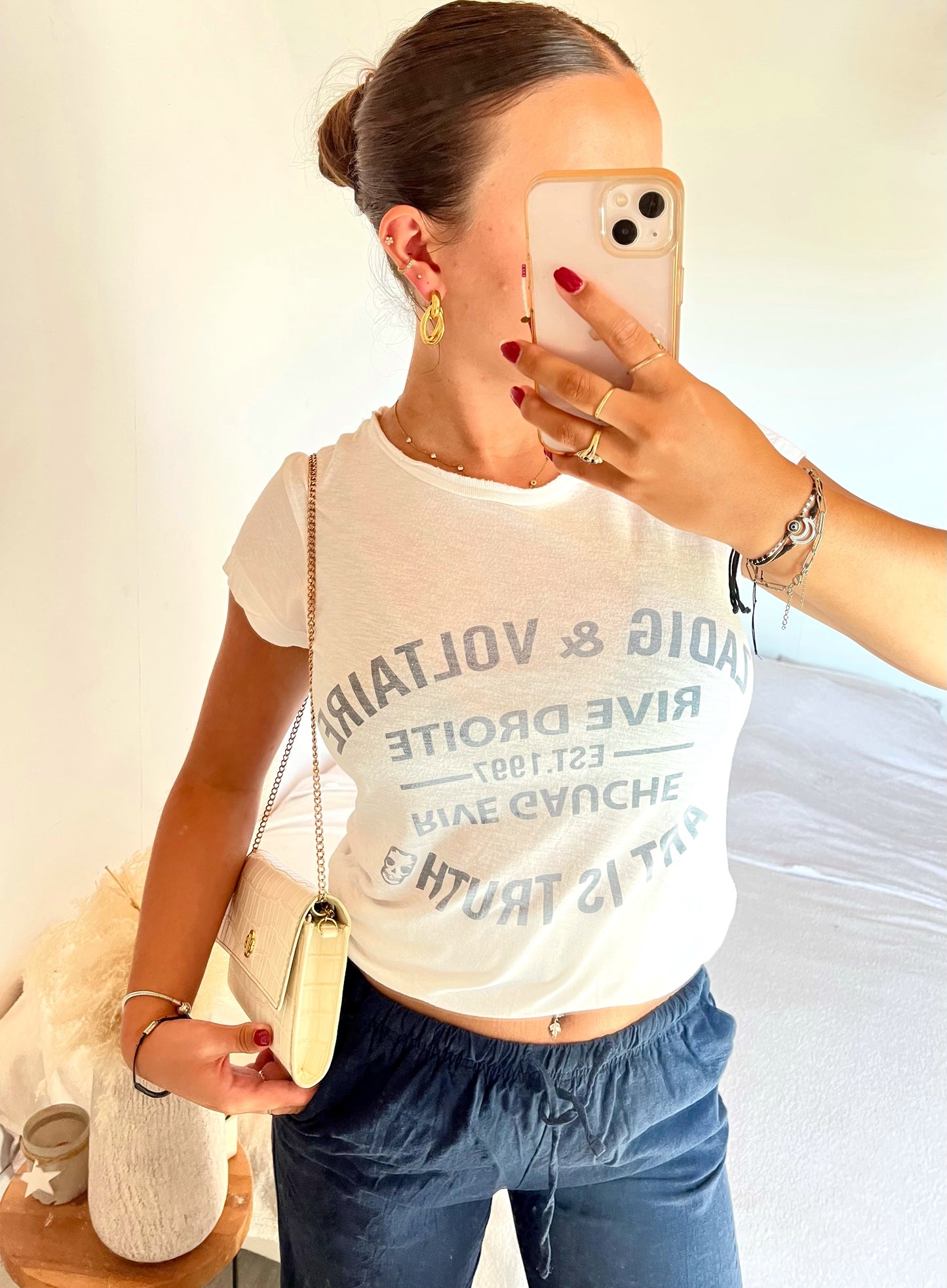 T-shirt blanc Zadig & Voltaire - XS
