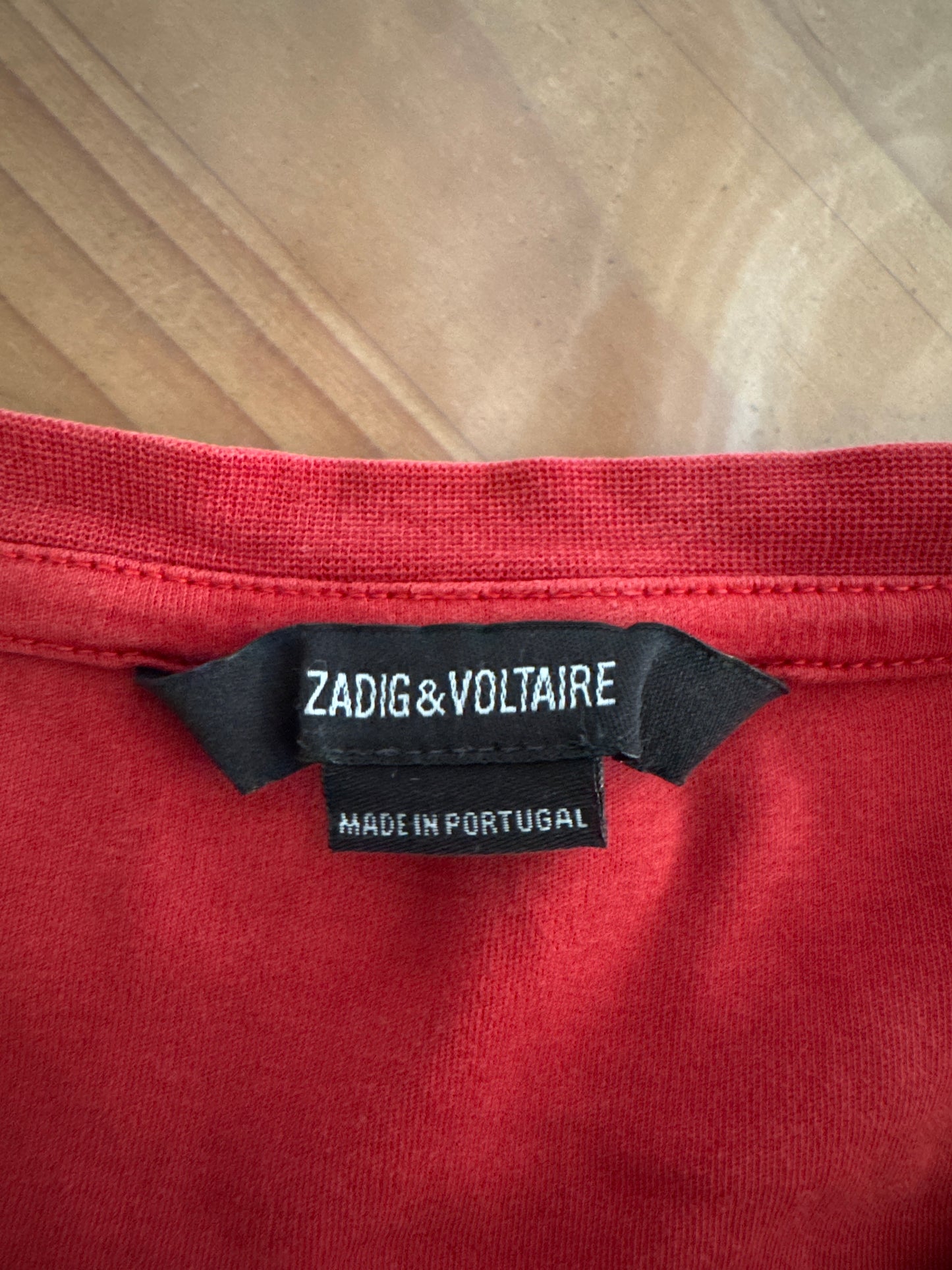 T-shirt rouge Zadig & Voltaire - L