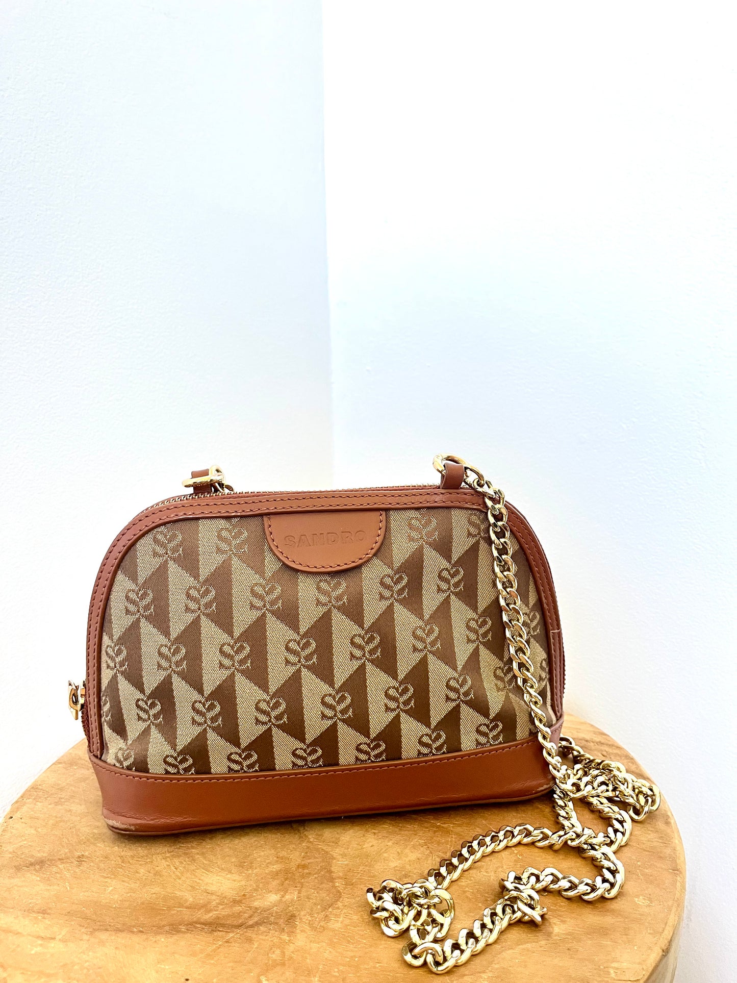 Sac à main monogramme Sandro