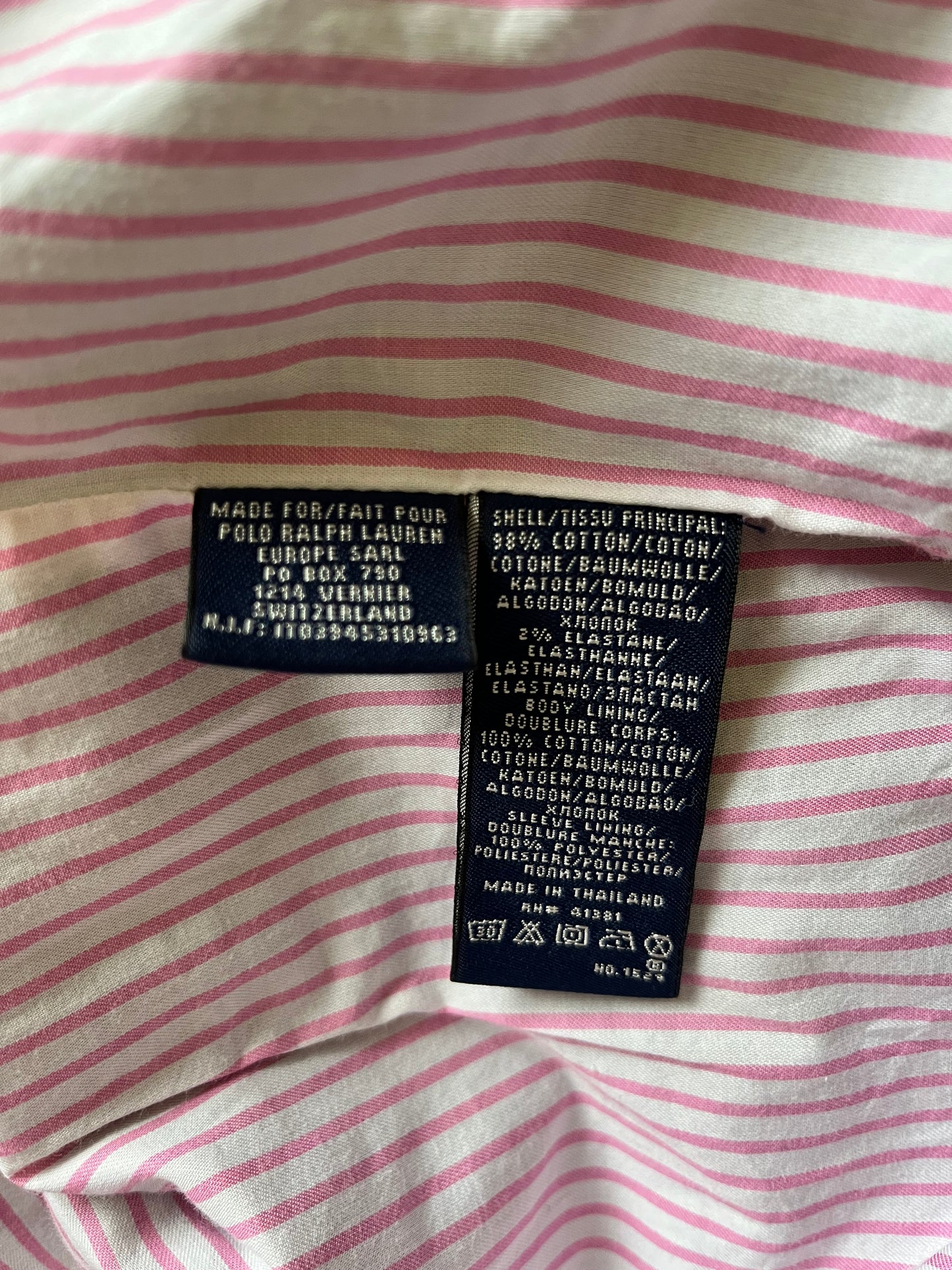 Veste en toile de coton marine Ralph Lauren - M