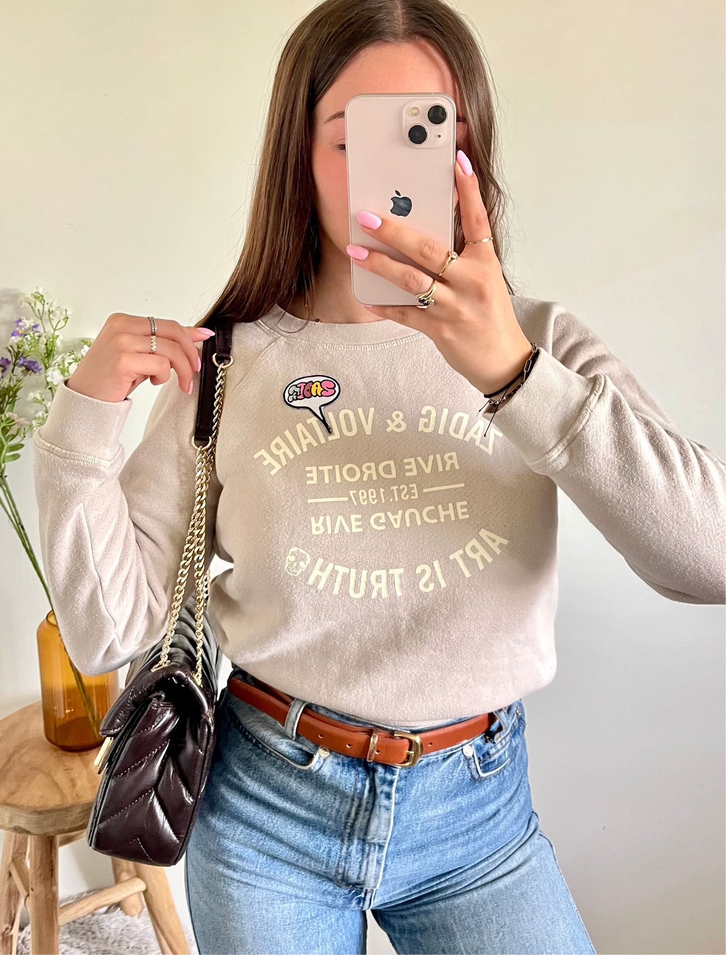 Pull beige Zadig & Voltaire - S