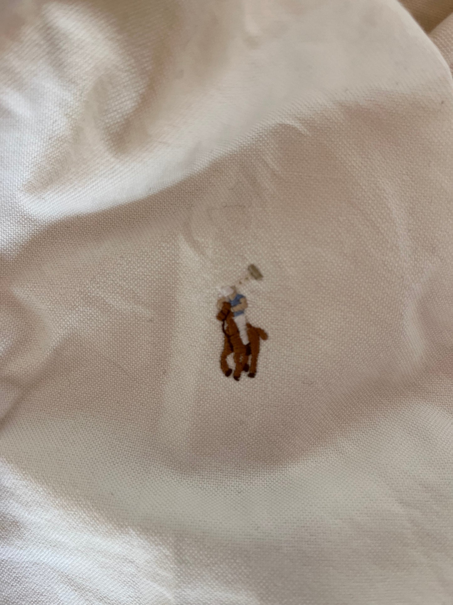 Chemise manche courte blanche Ralph Lauren - S