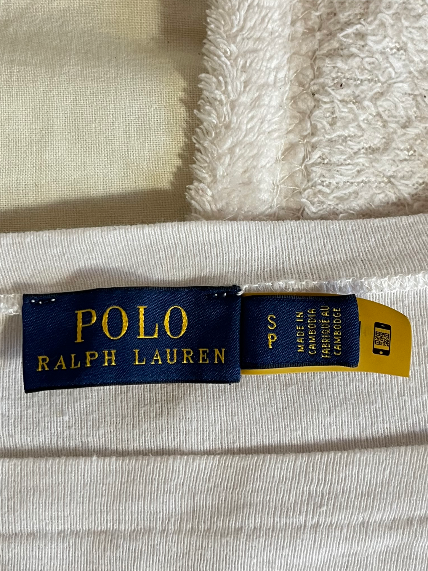 Pull marinière col bateau Ralph Lauren - S