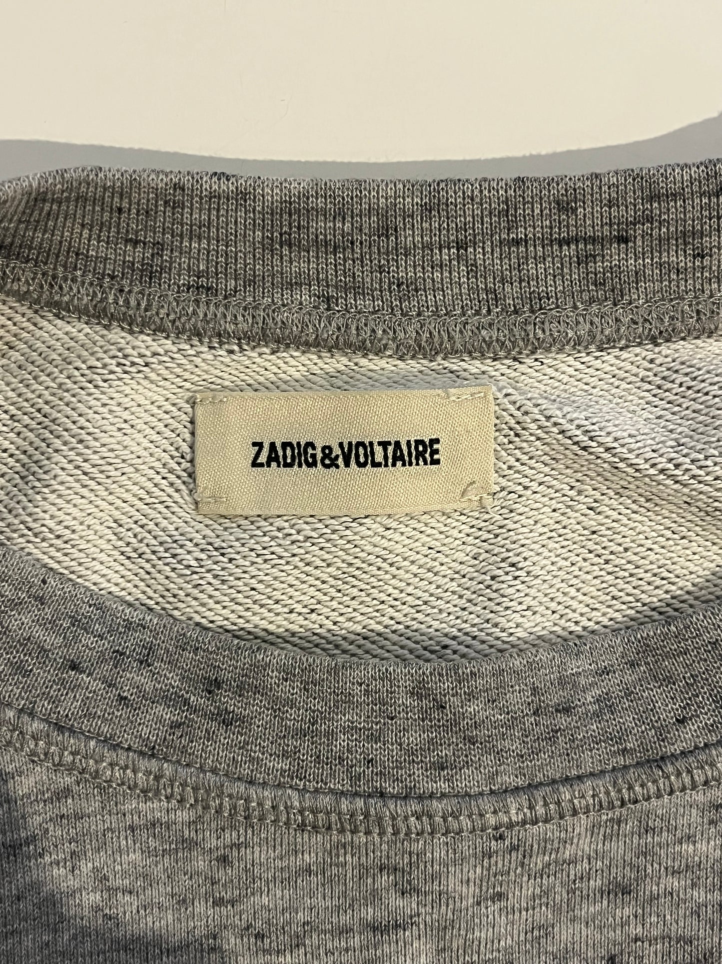 Pull gris chiné Zadig & Voltaire - S