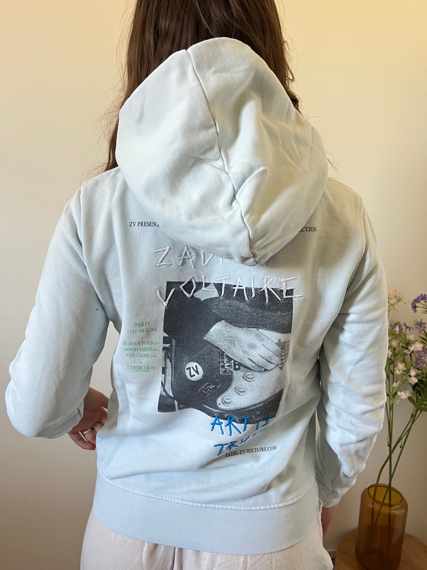 Sweat bleu pastel Zadig & Voltaire - XS