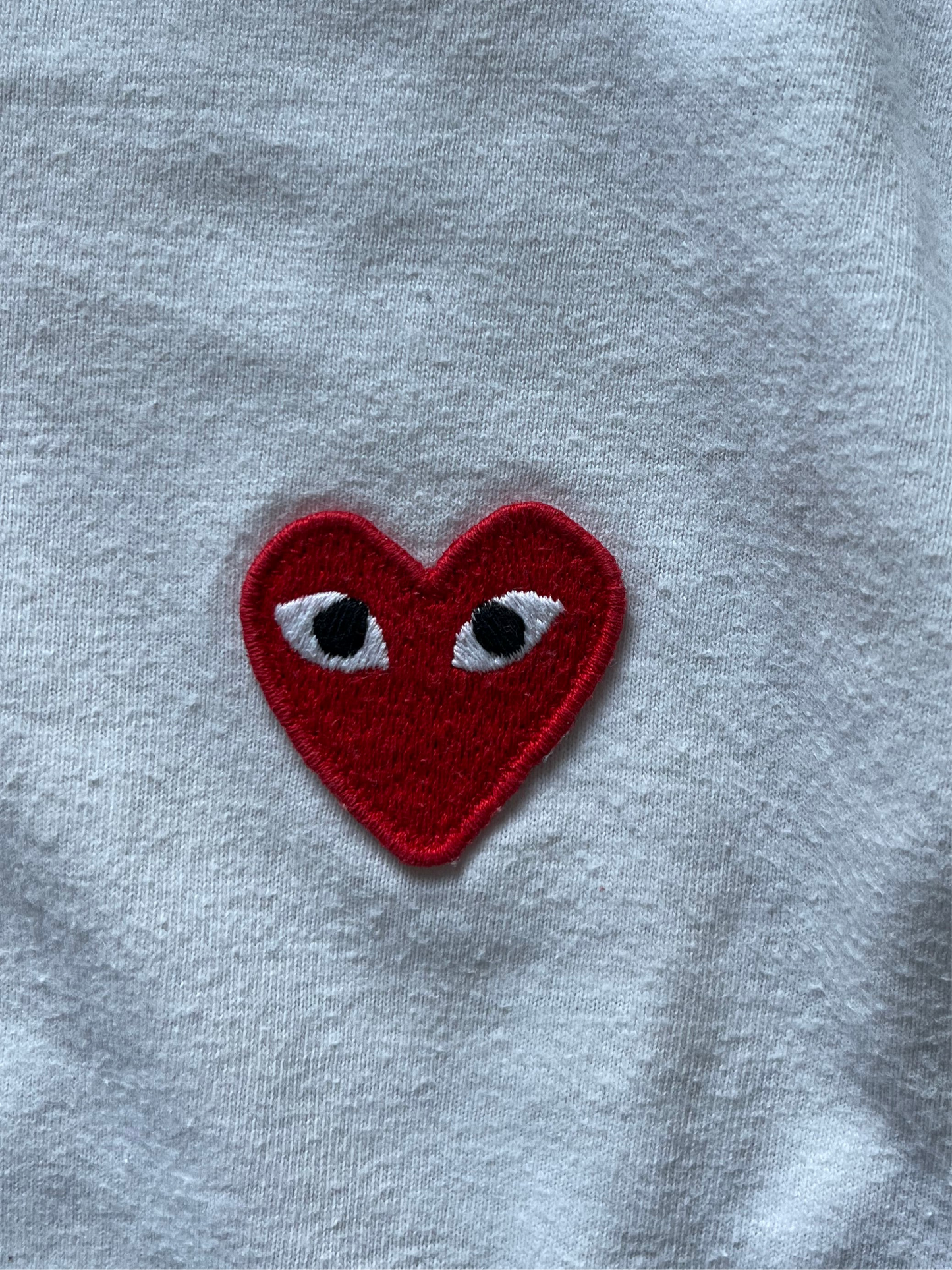 T-shirt blanc Comme Des Garçons - M