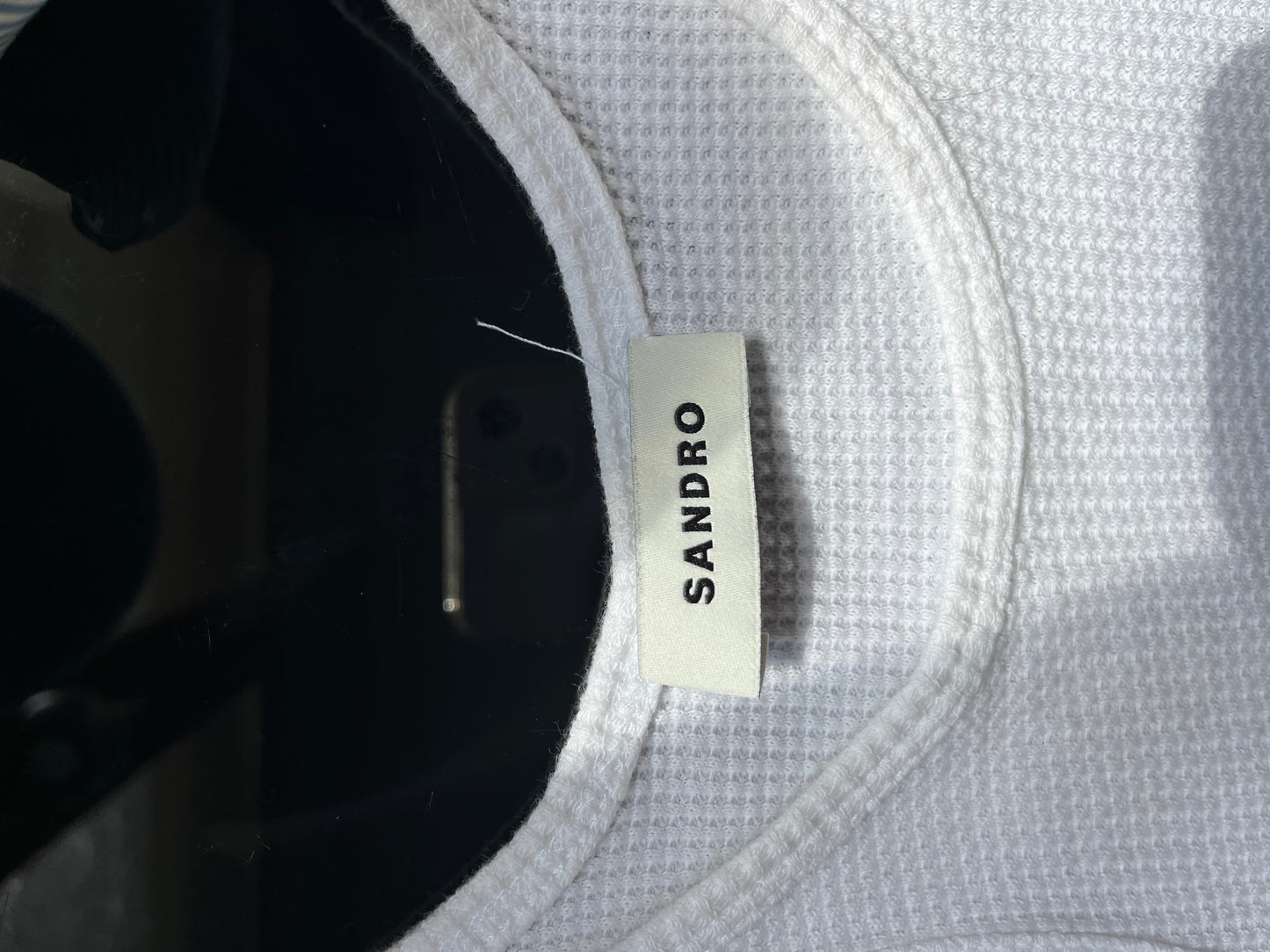 Débardeur blanc Sandro - S