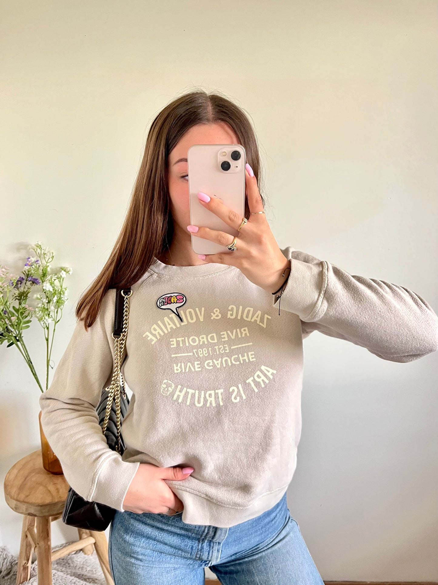 Pull beige Zadig & Voltaire - S