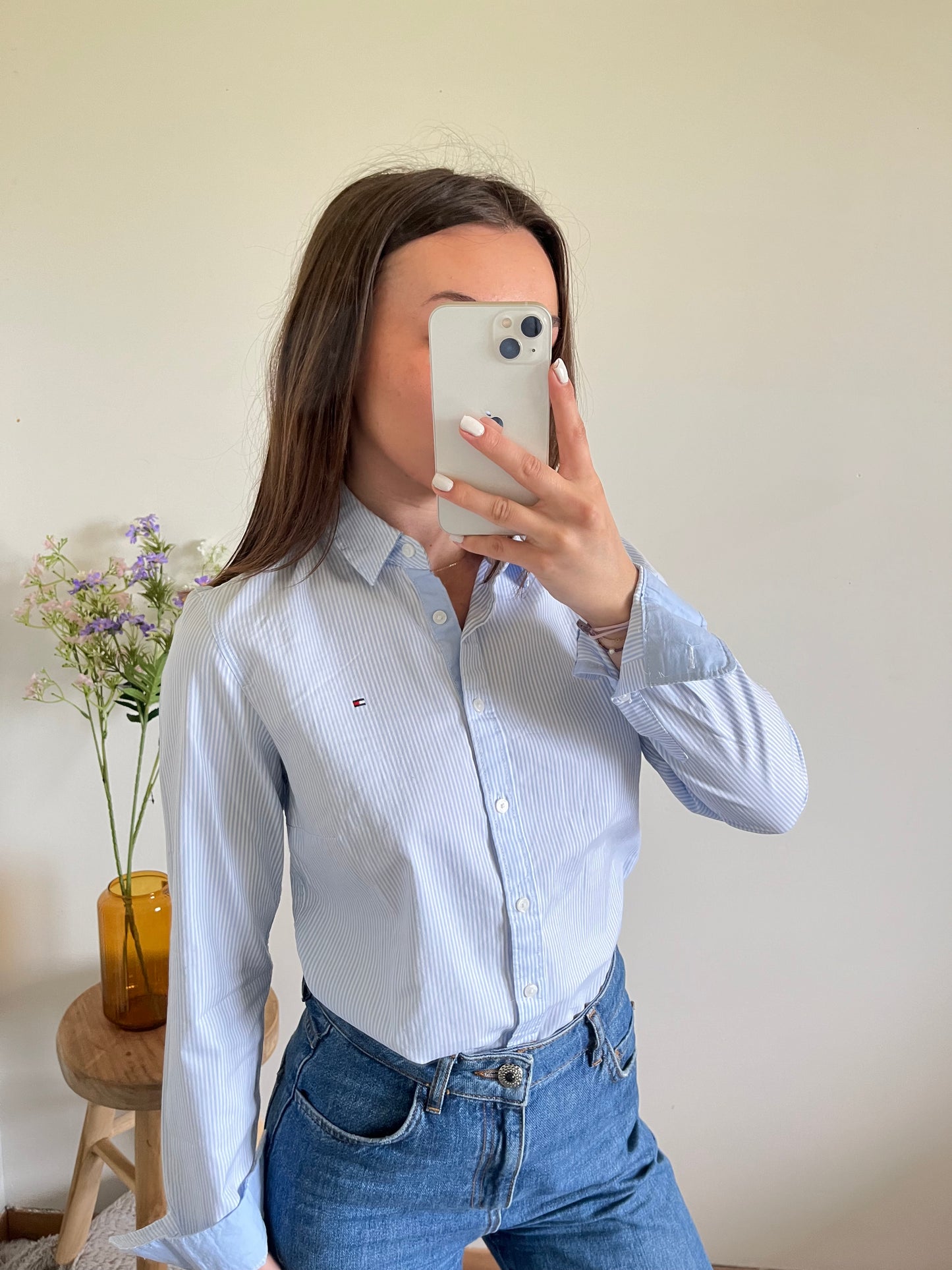 Chemise rayée Tommy Hilfiger - XS.