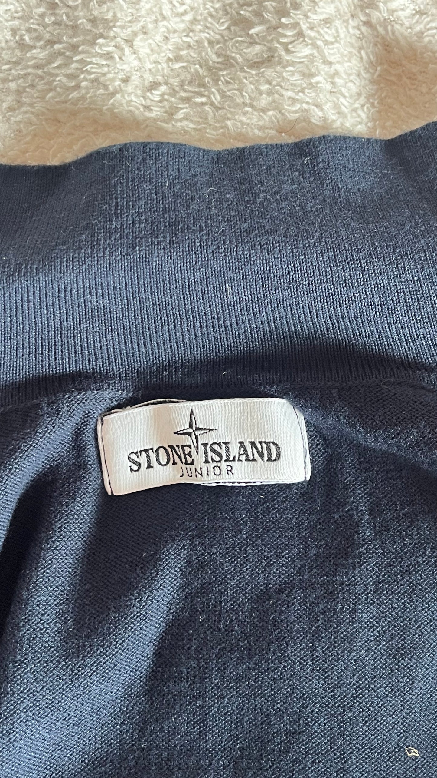 Gilet zippé marine Stone Island - S