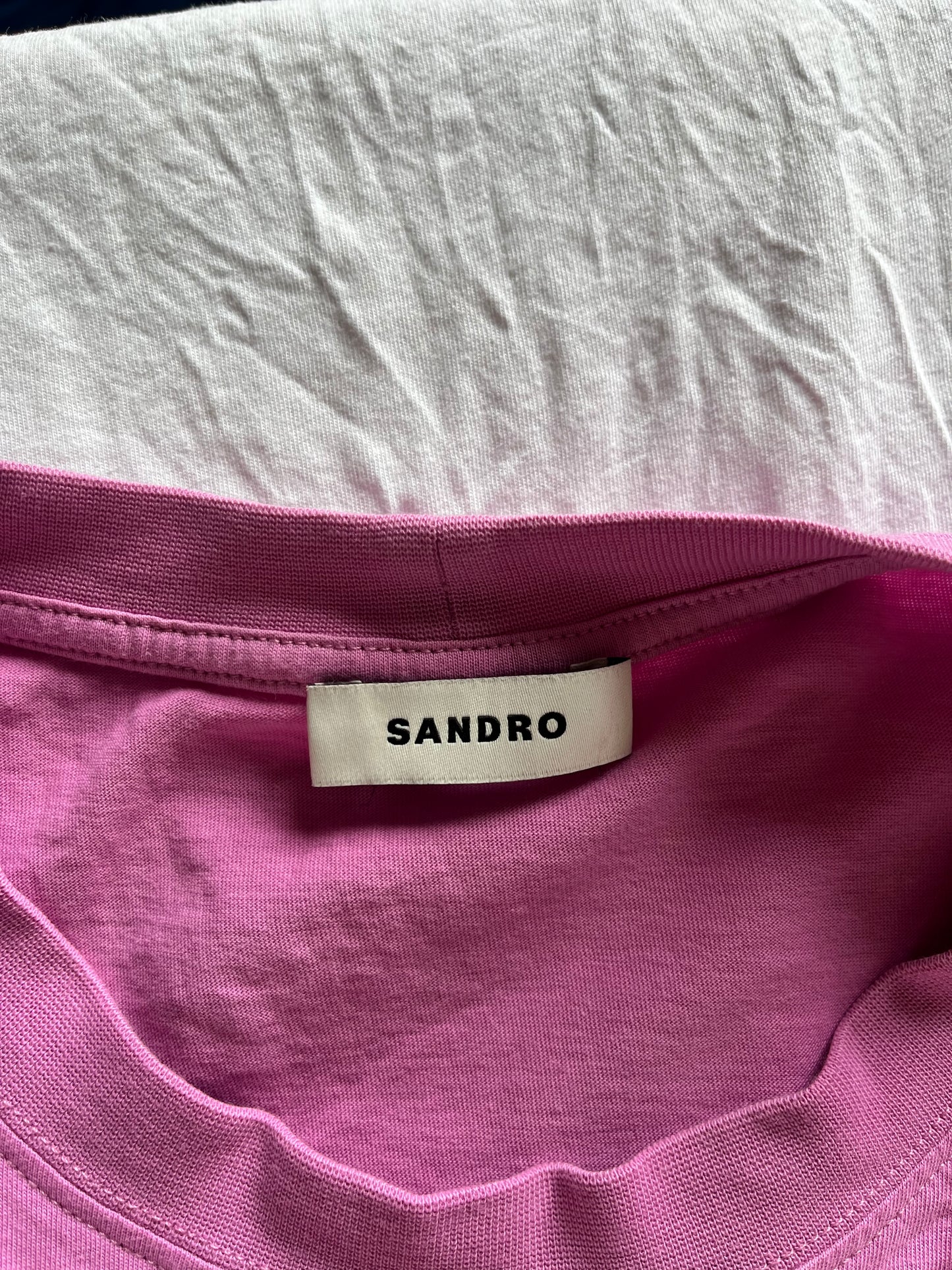 T-shirt rose bonbon Sandro - M/L