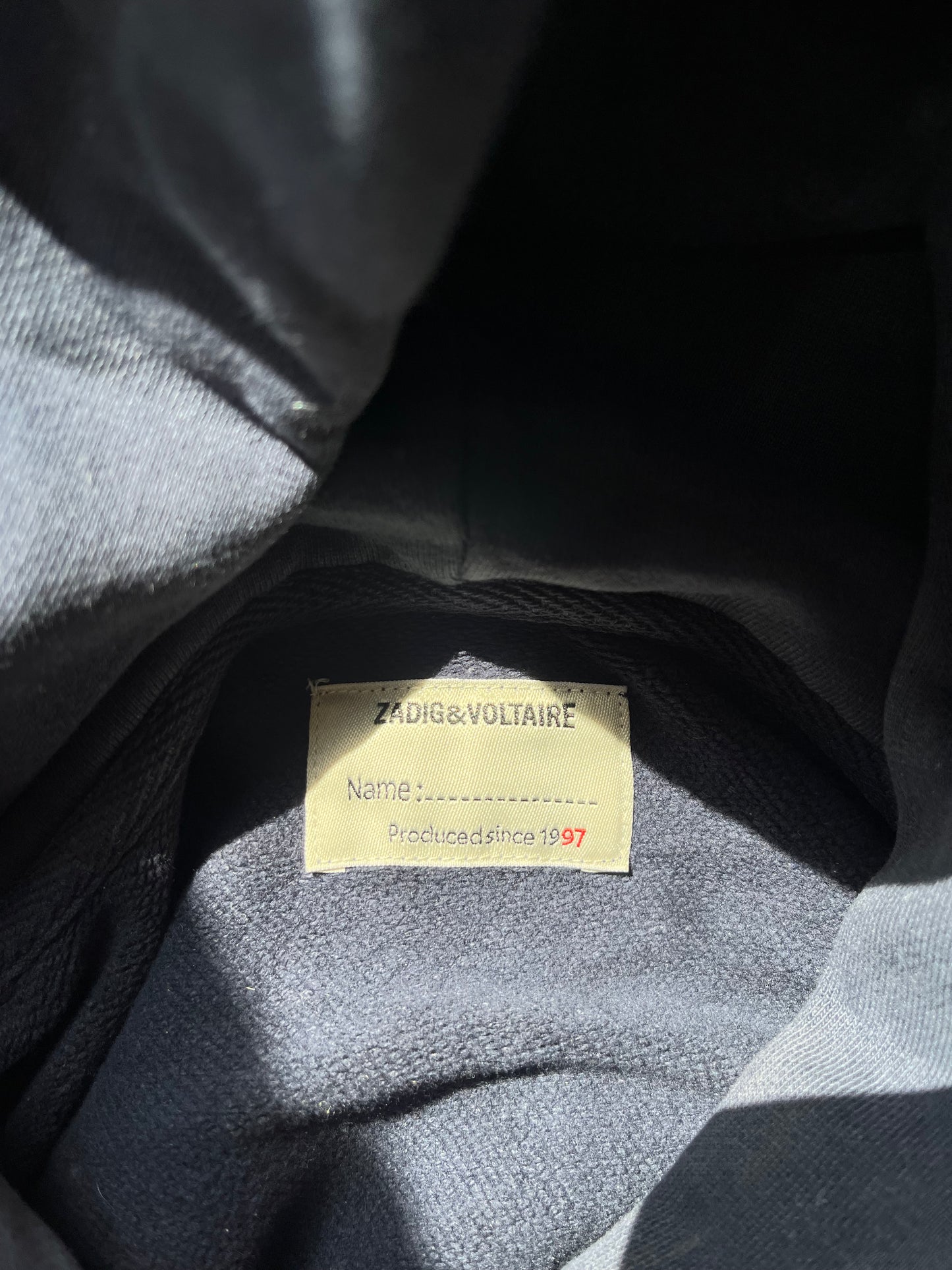 Sweat noir motifs Zadig & Voltaire - M