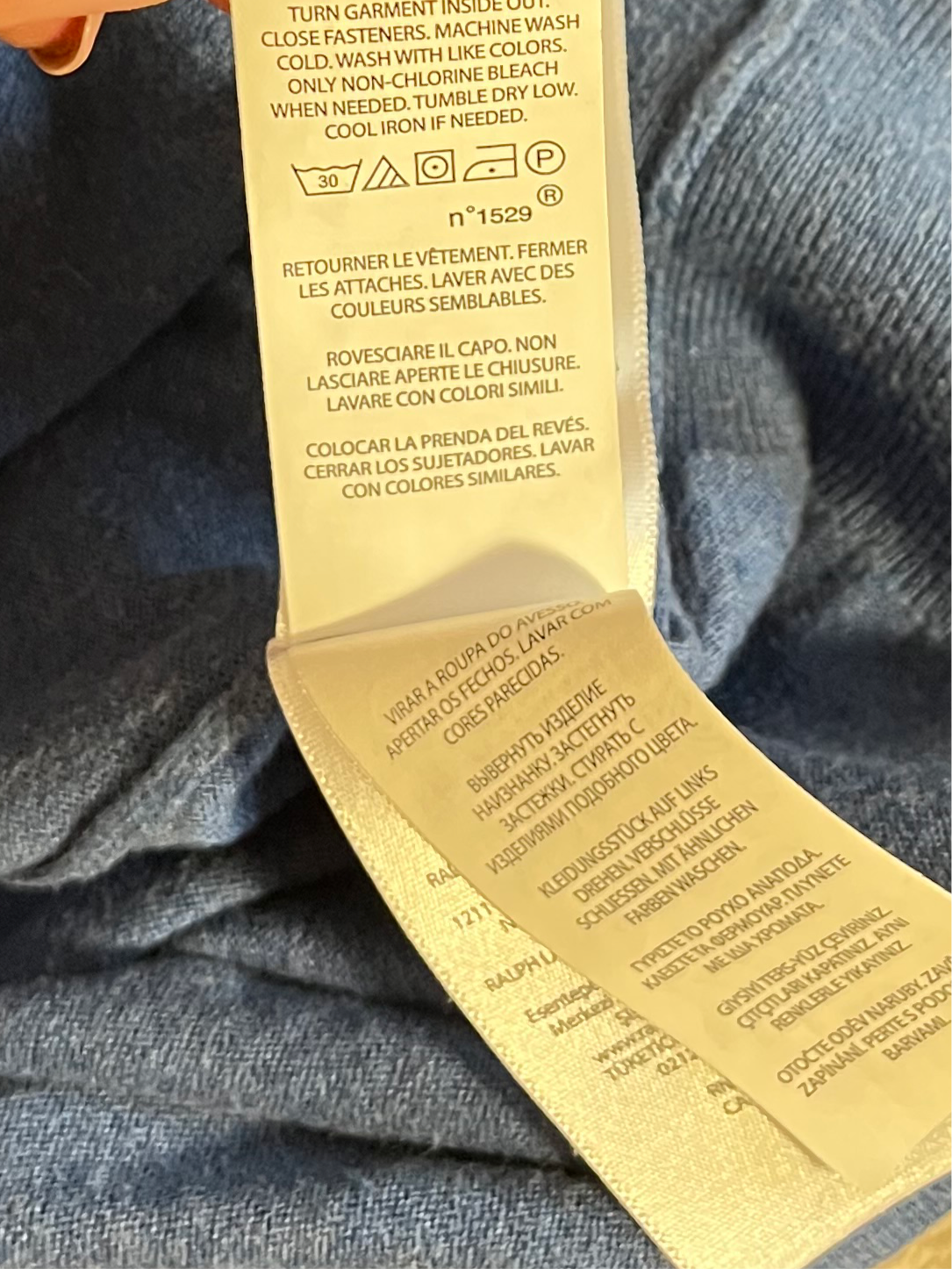 Gilet bleu Ralph Lauren - M