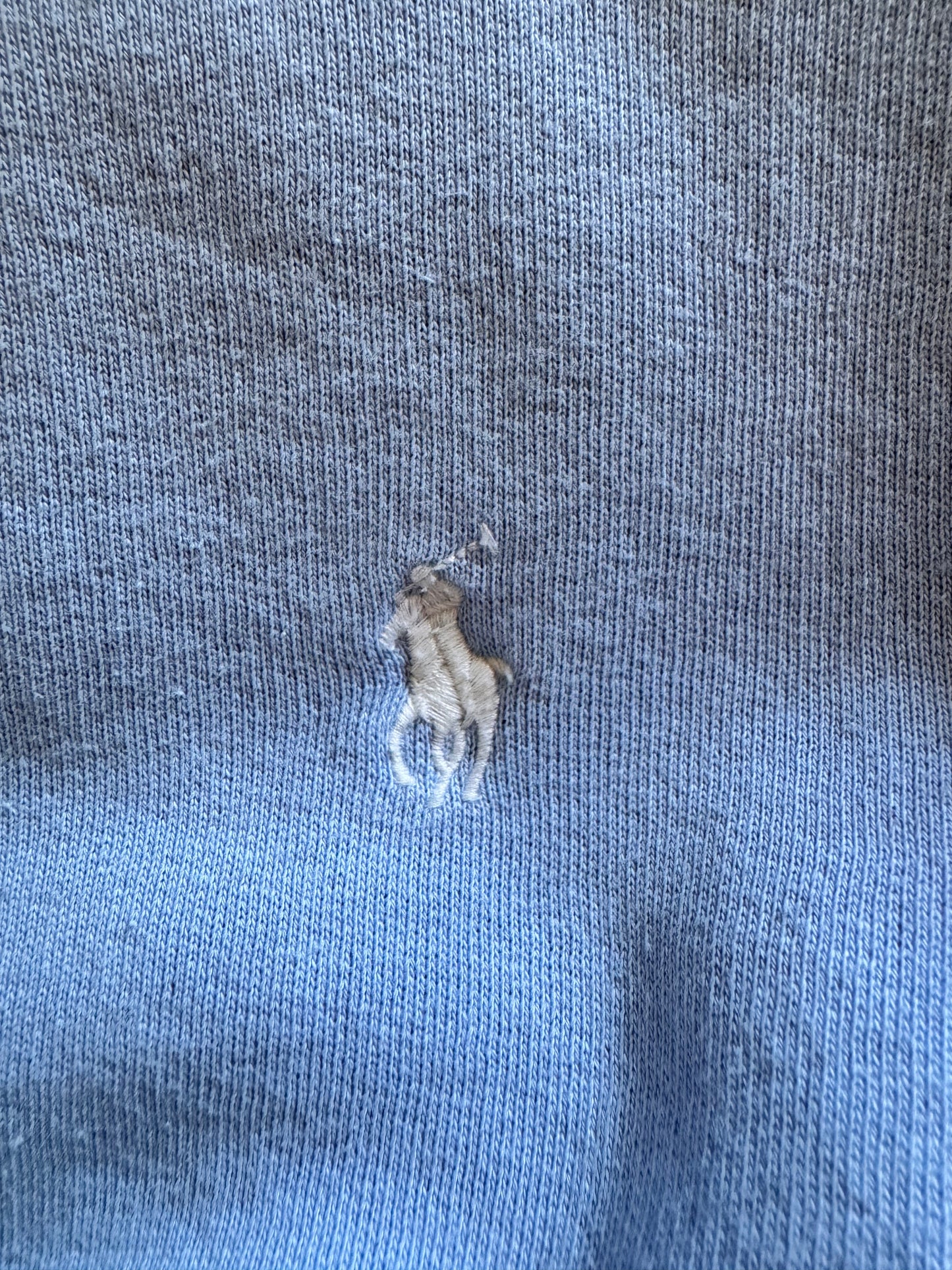 Sweat bleu pastel Ralph Lauren - XS