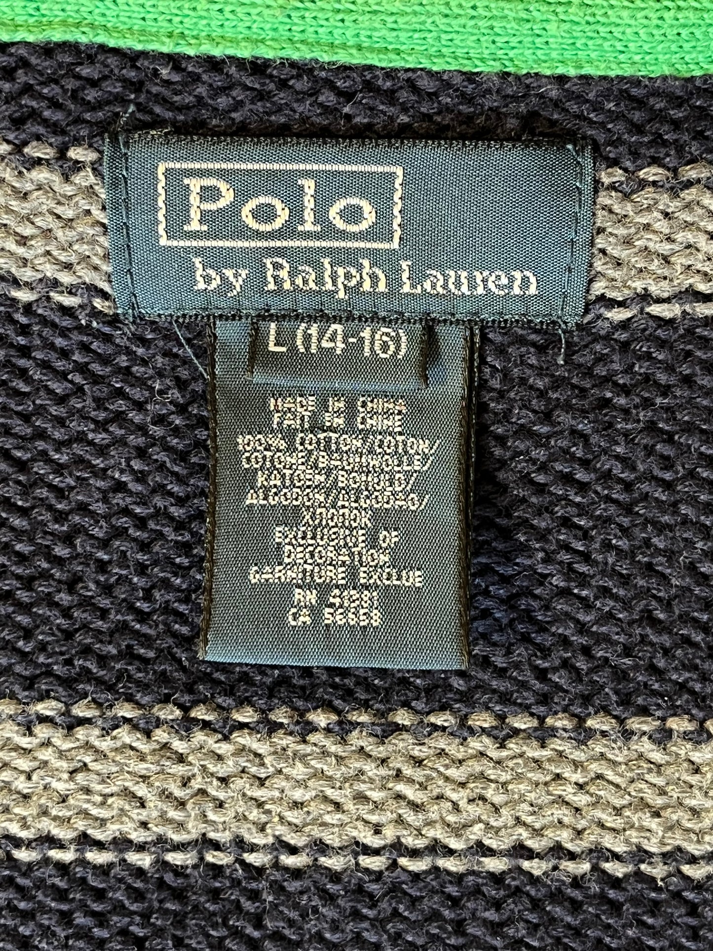 Veste à zip à rayures Ralph Lauren - S