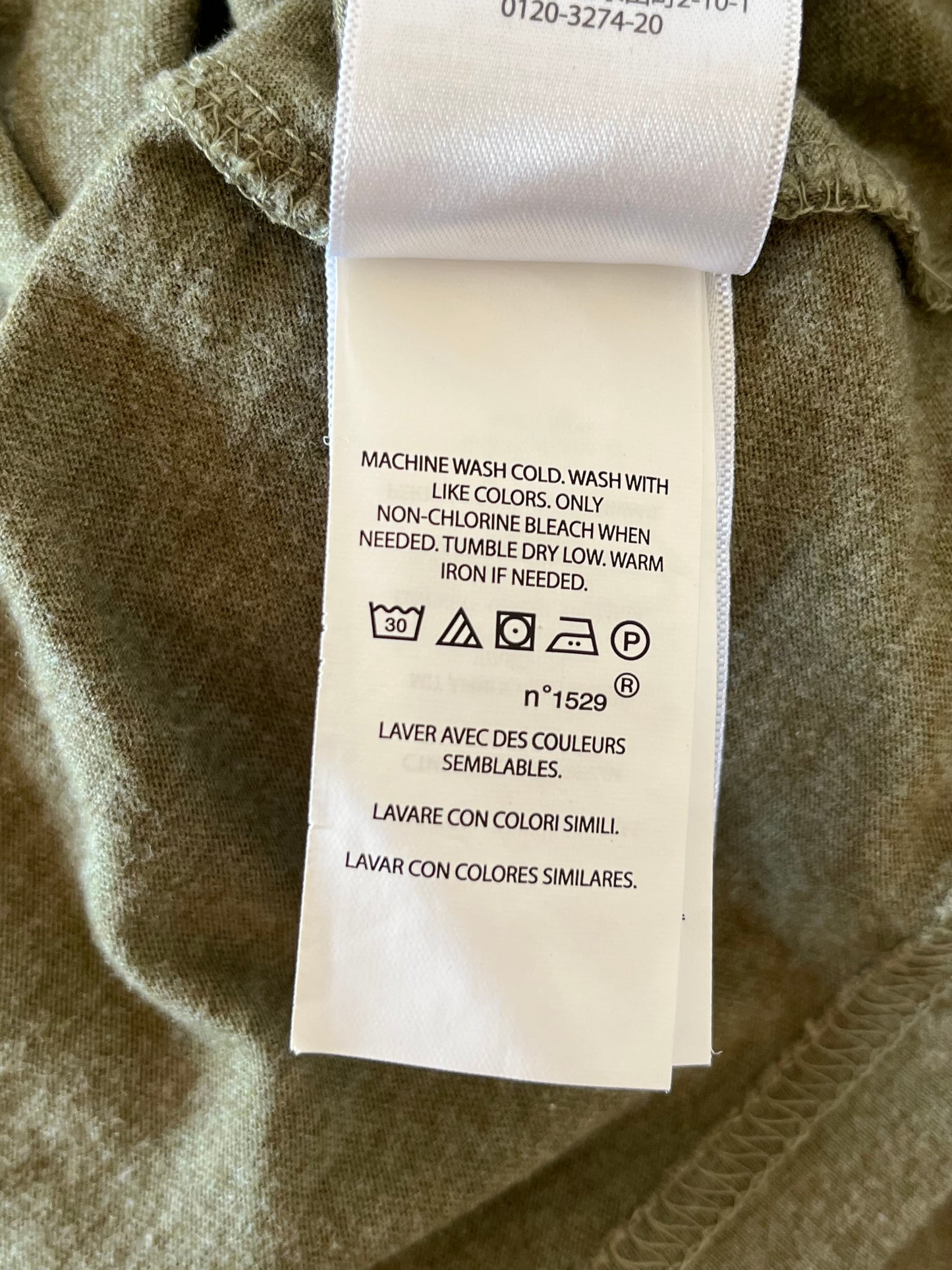 T-shirt manches longues kaki Ralph Lauren - M