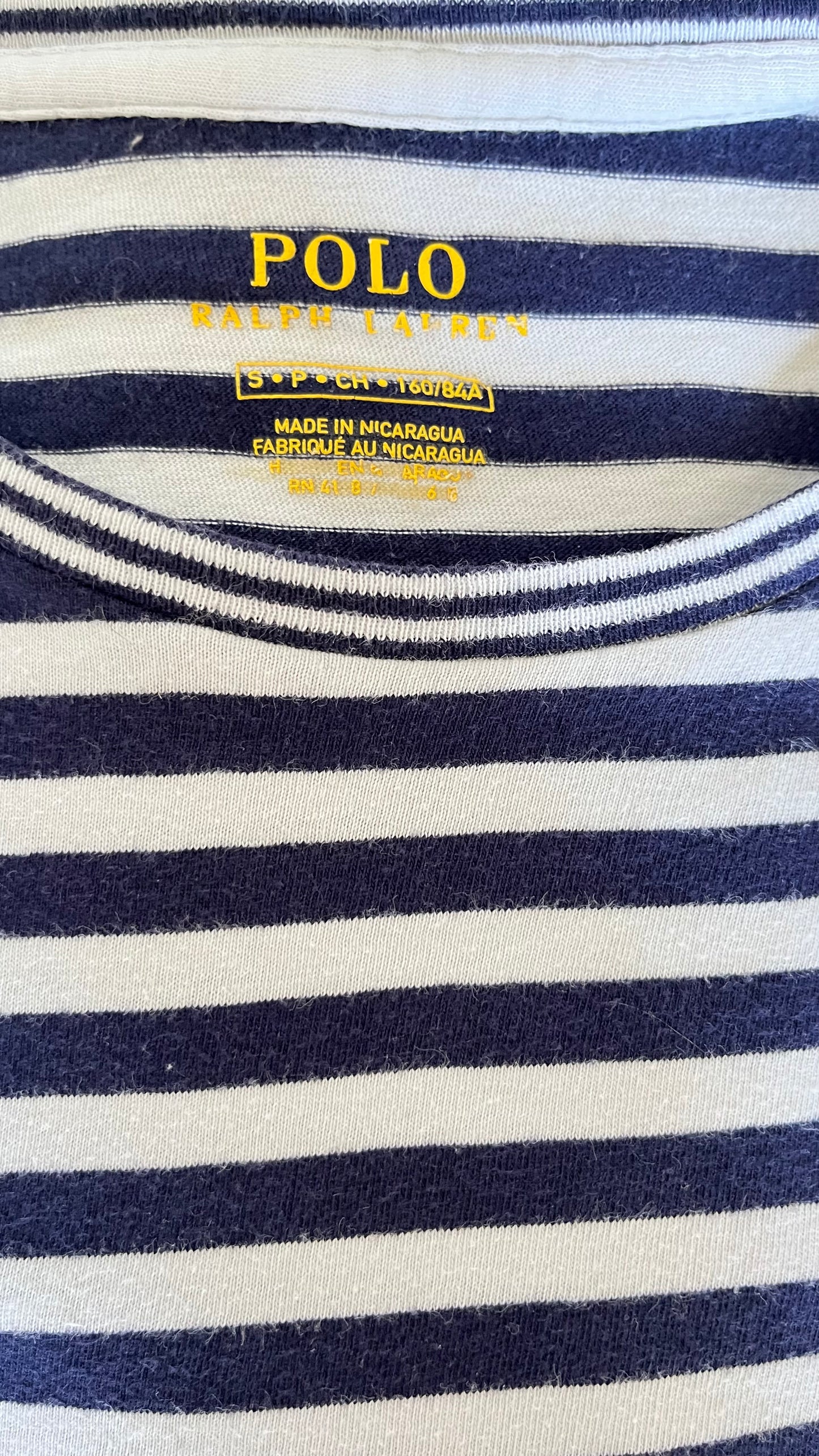 T-shirt marinière Ralph Lauren - S