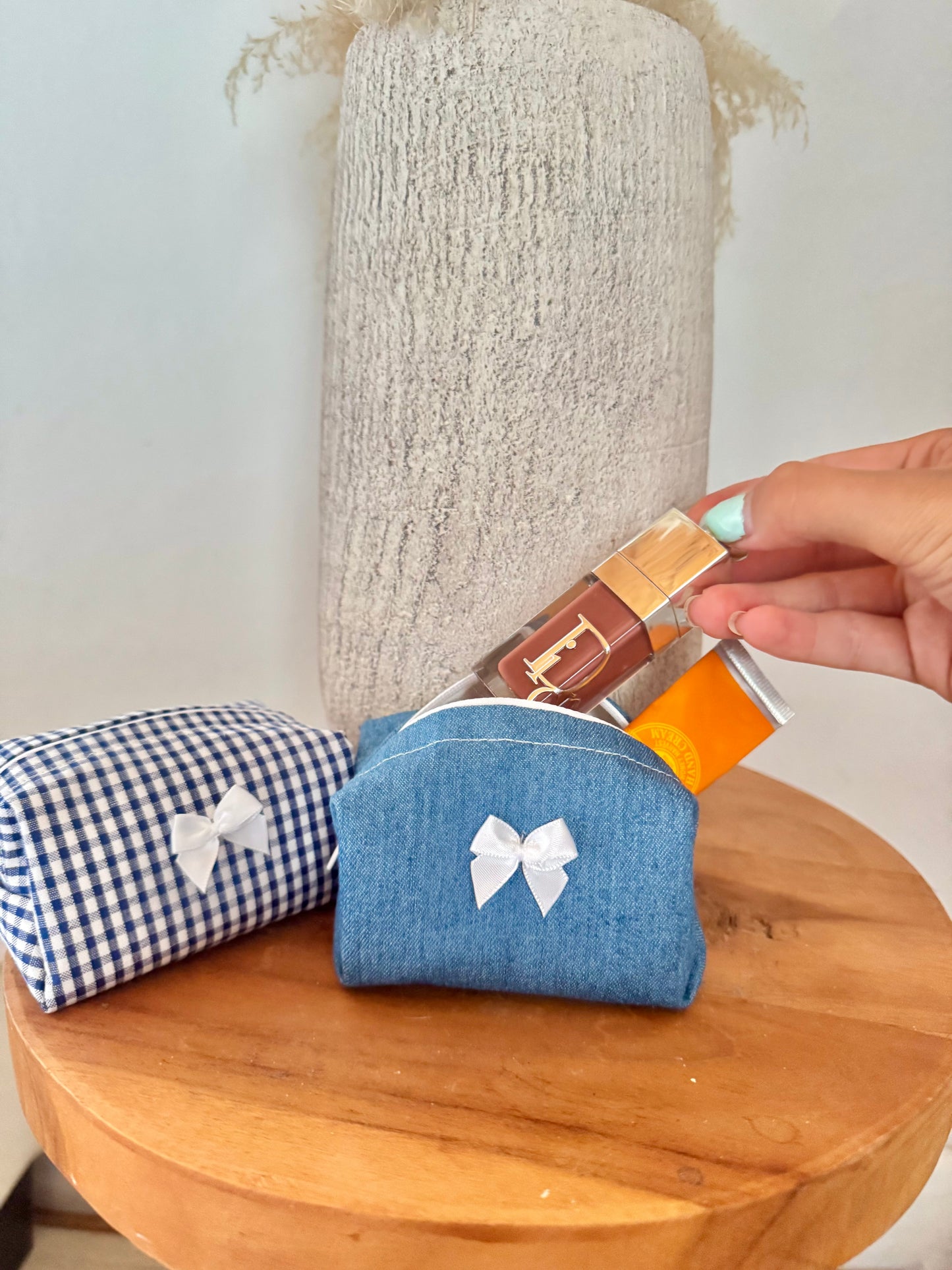 Mini trousse pour essentiels fait main