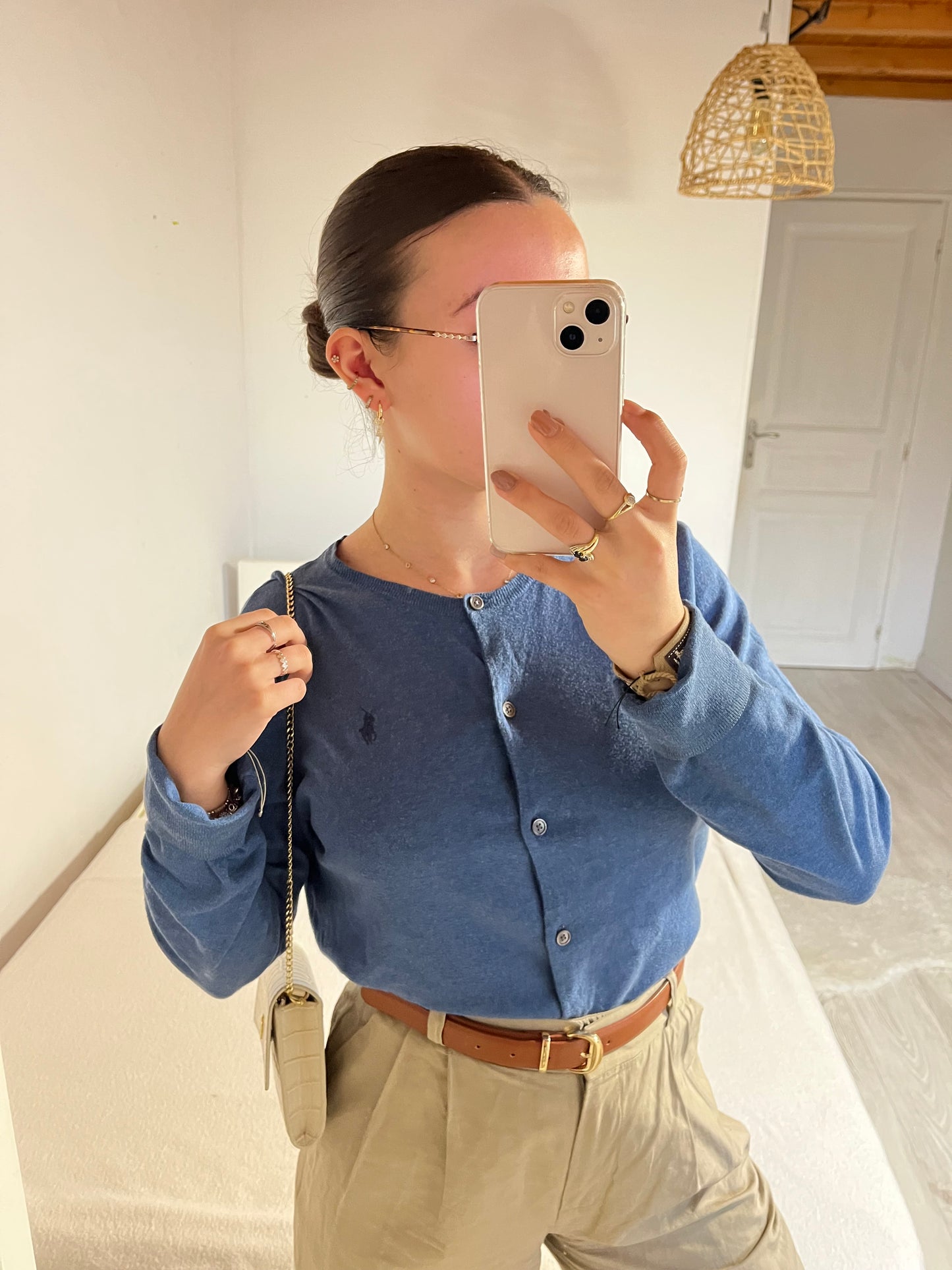 Gilet bleu Ralph Lauren - M