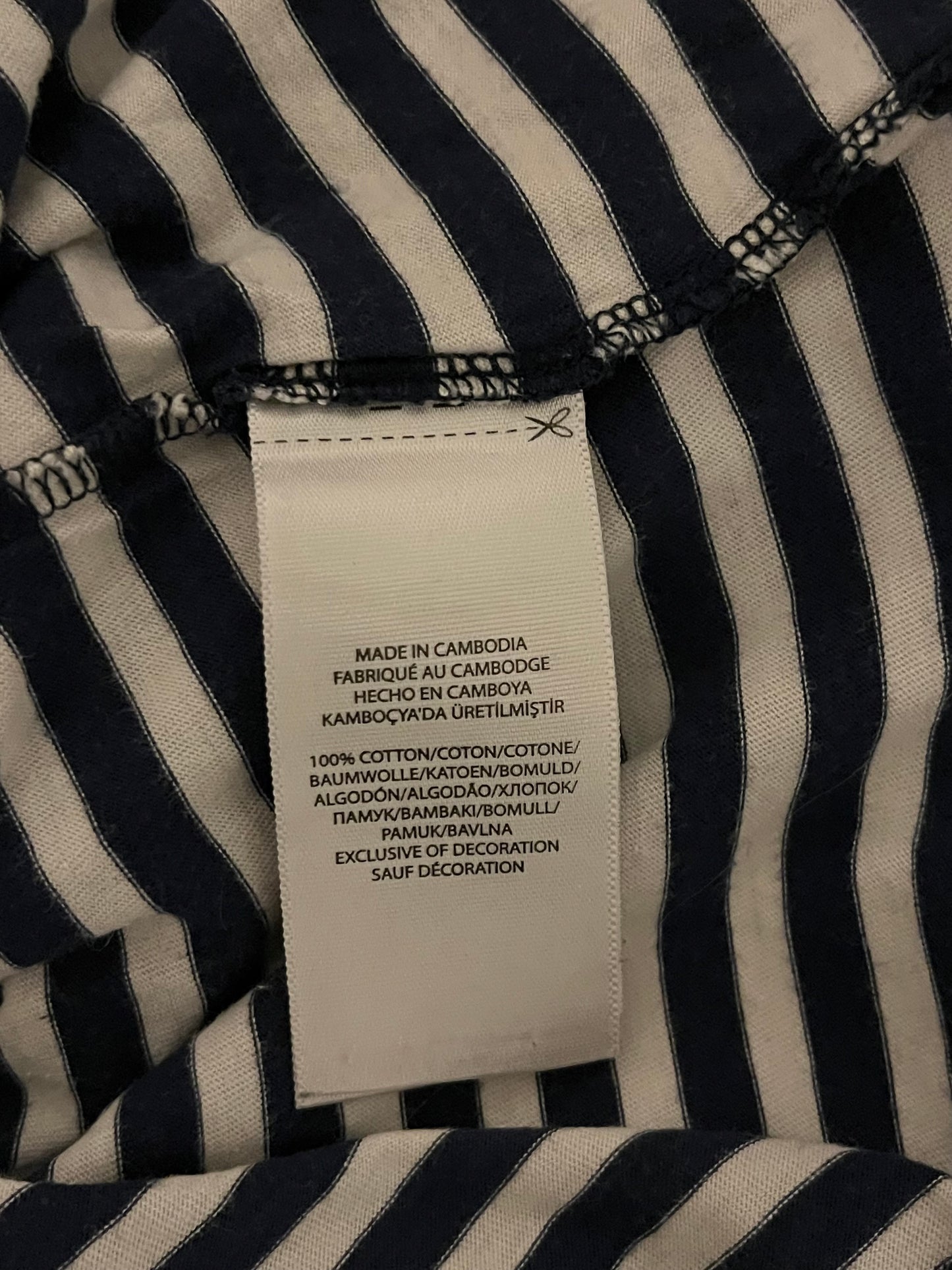 T-shirt marinière Ralph Lauren - S