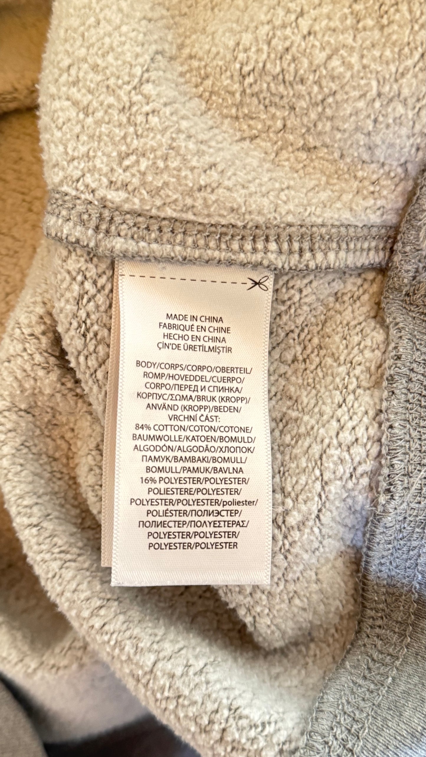 Sweat col rond gris Ralph Lauren - S