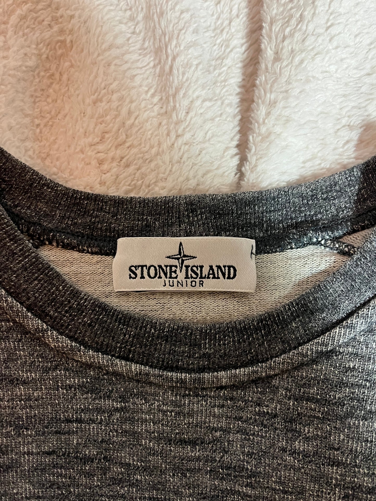 Pull gris chiné Stone Island - S