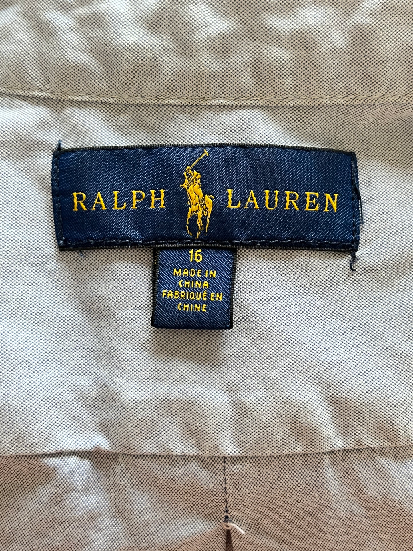 Chemise bleue claire Ralph Lauren - XS
