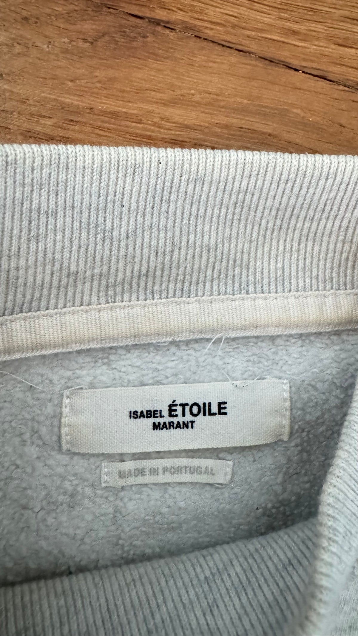 Sweat Isabel Marant gris & vert - M