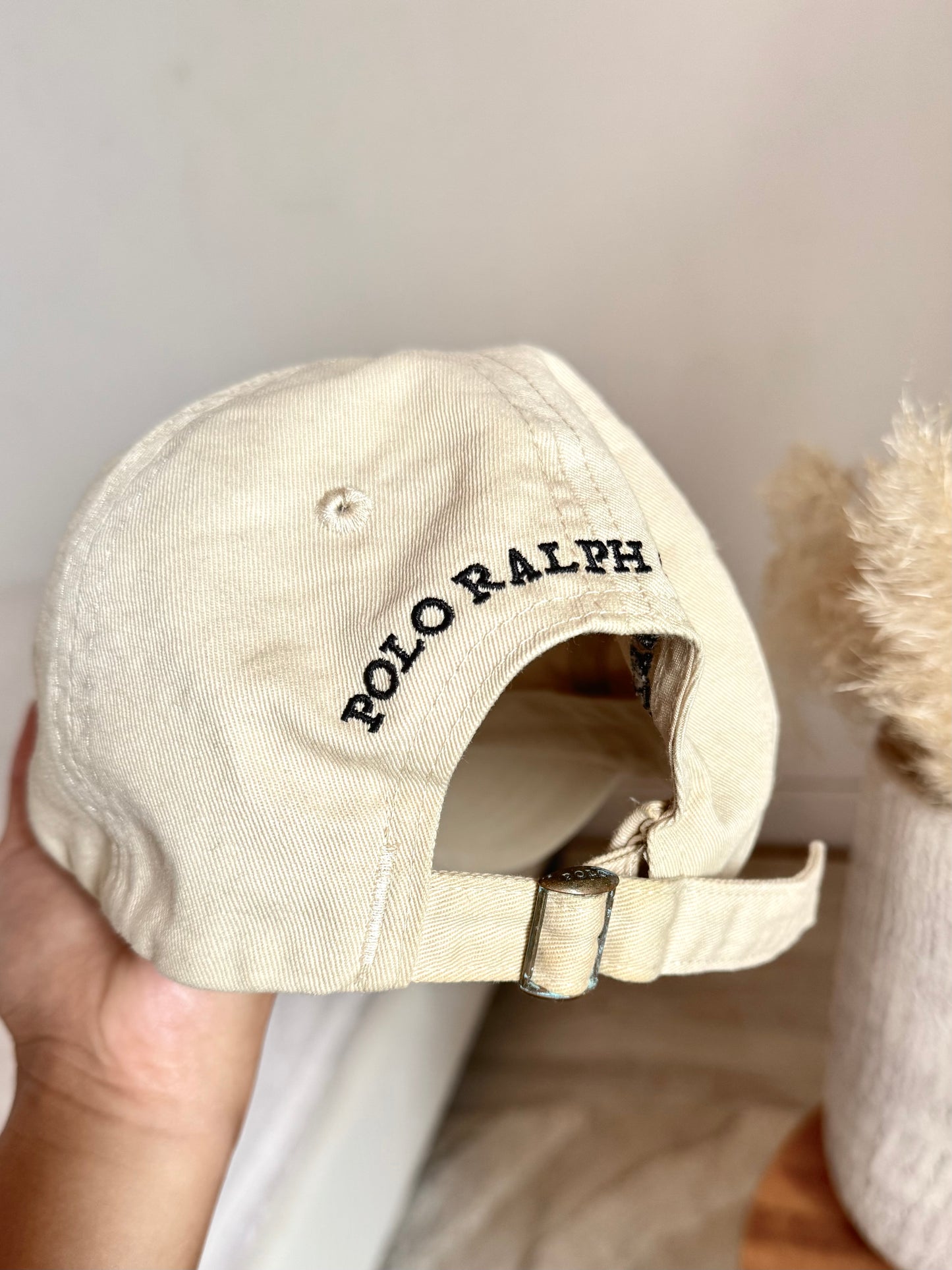 Casquette beige Polo Bear Ralph Lauren - TU
