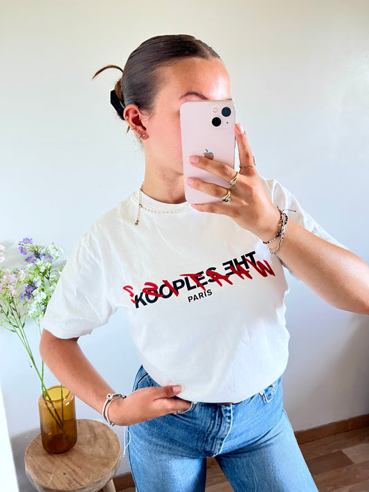 T-shirt « What is? » The Kooples - M