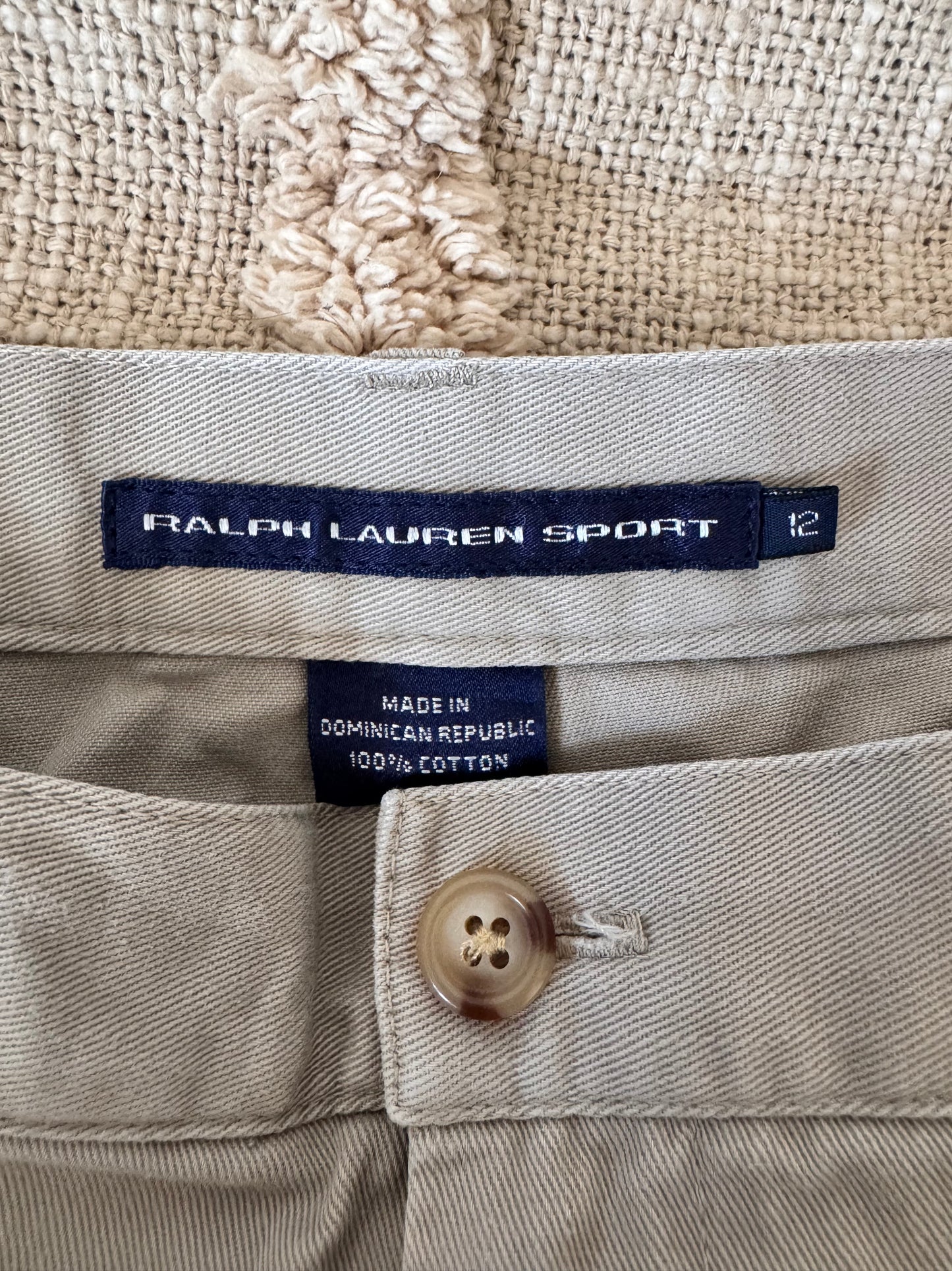 Short taille haute beige - M