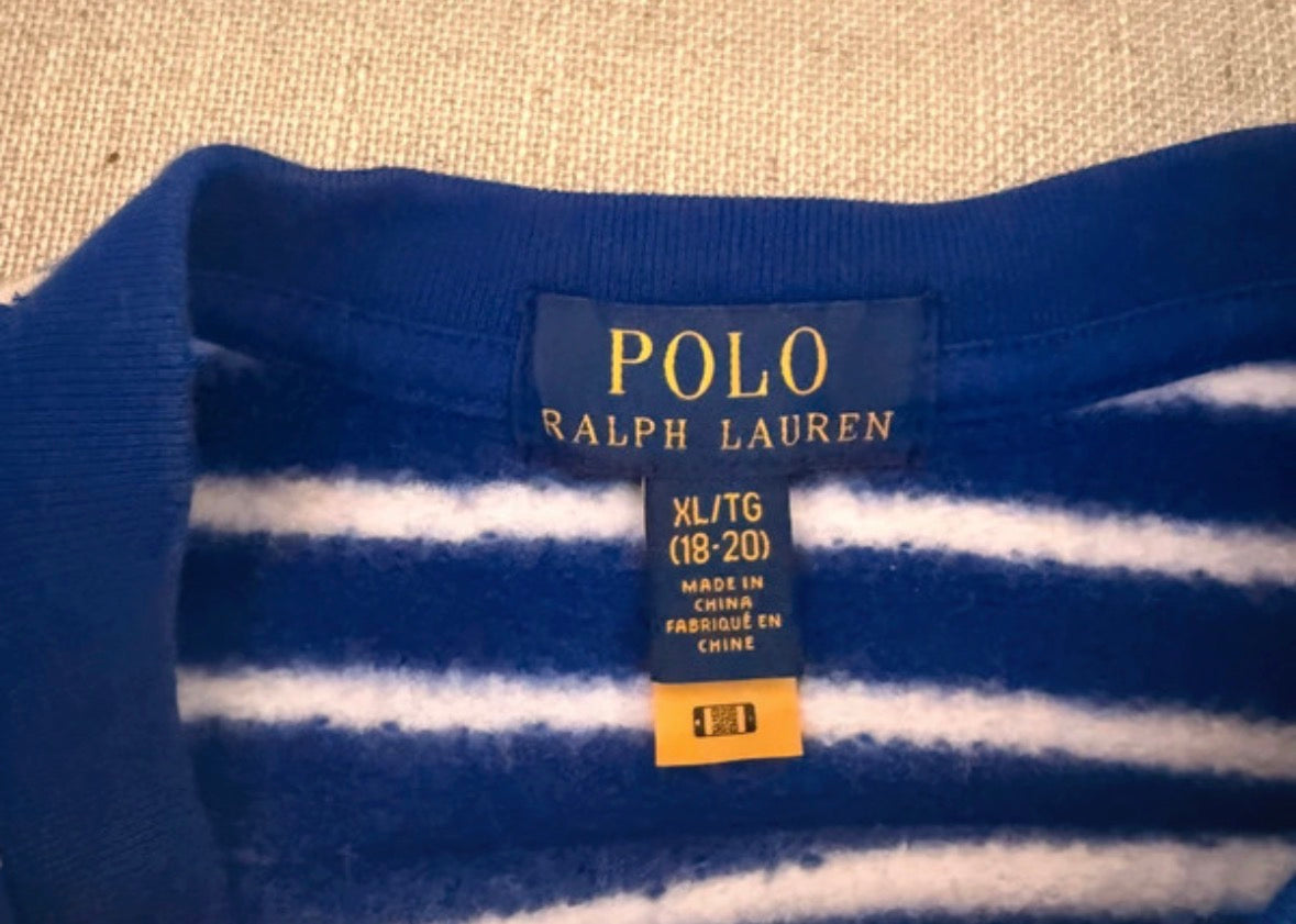 Pull marinière nounours Ralph Lauren - M
