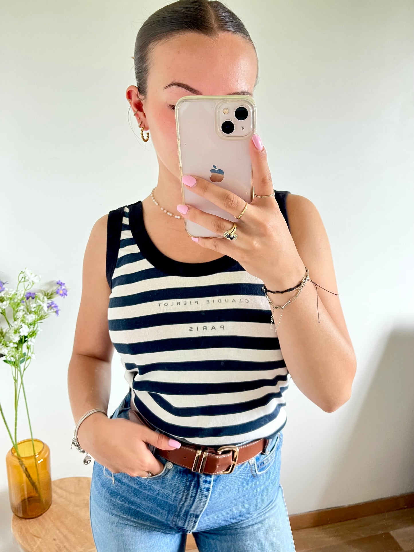 Débardeur marinière Claudie Pierlot - S/M