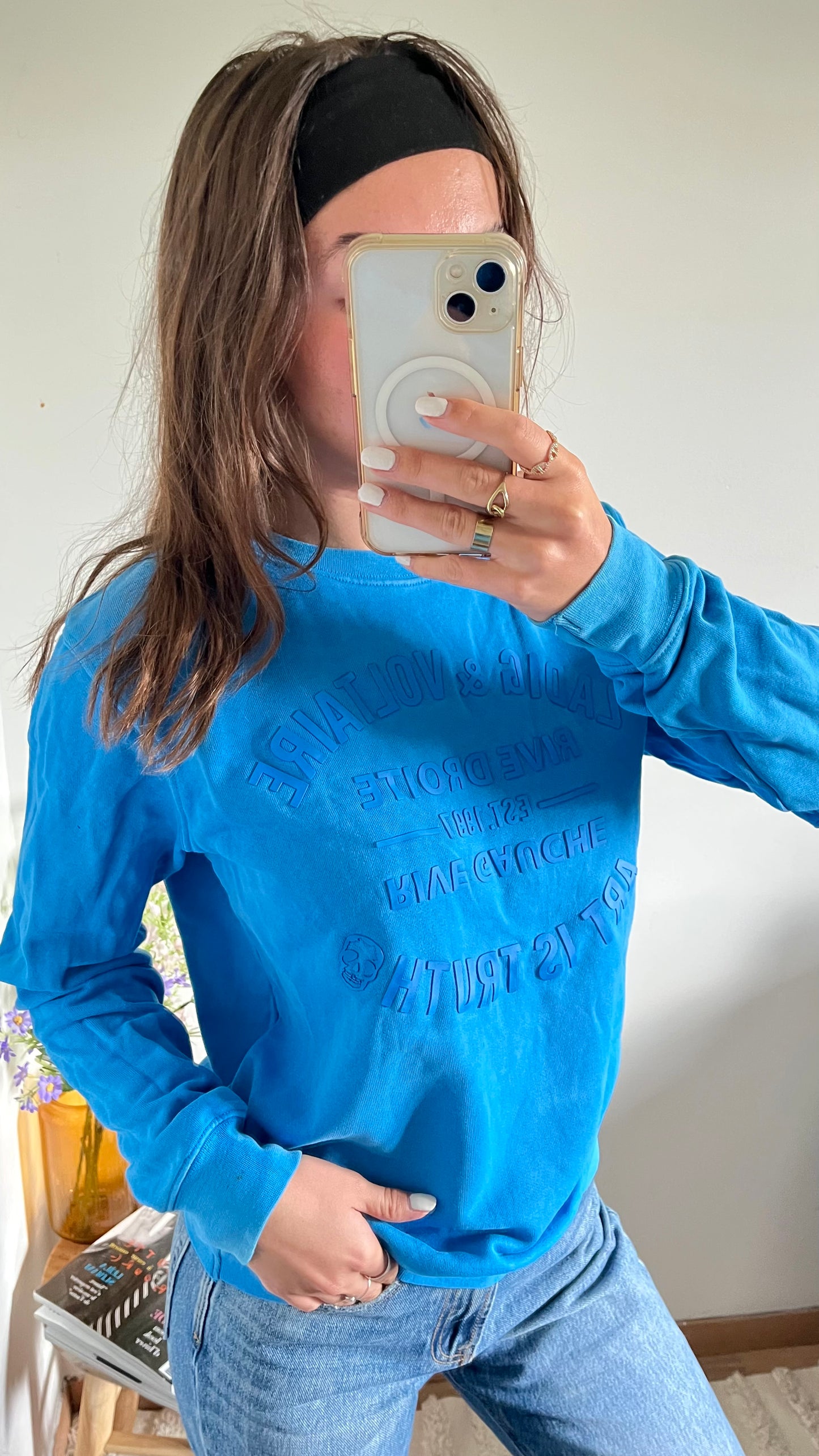 Sweat bleu Zadig & Voltaire - S