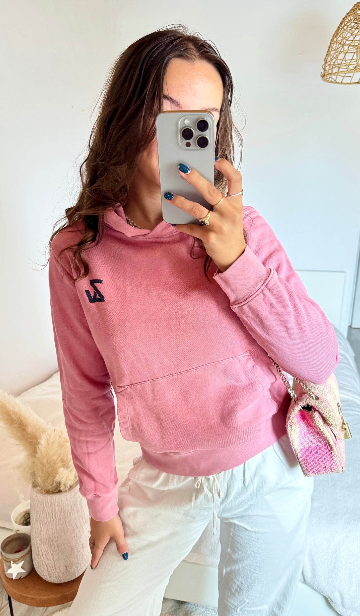 Sweat à capuche rose Zadig & Voltaire - XS