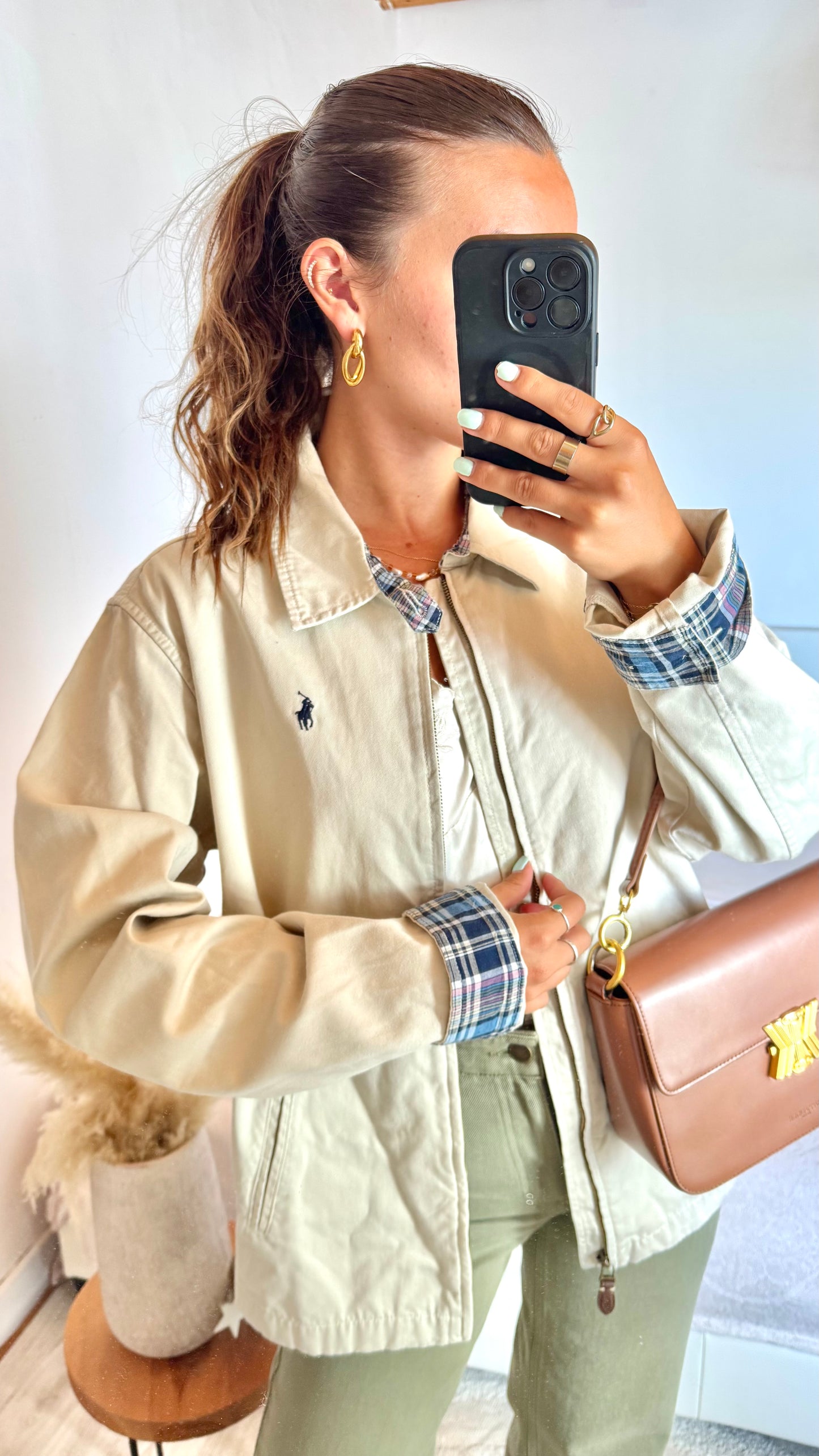 Veste en toile de coton vintage Ralph Lauren - M/L