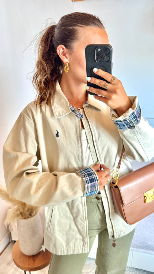 Veste en toile de coton vintage Ralph Lauren - M/L