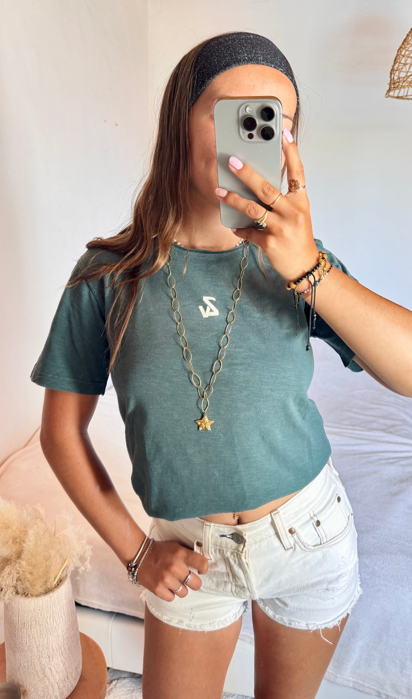 T-shirt vert foncé Zadig & Voltaire - S