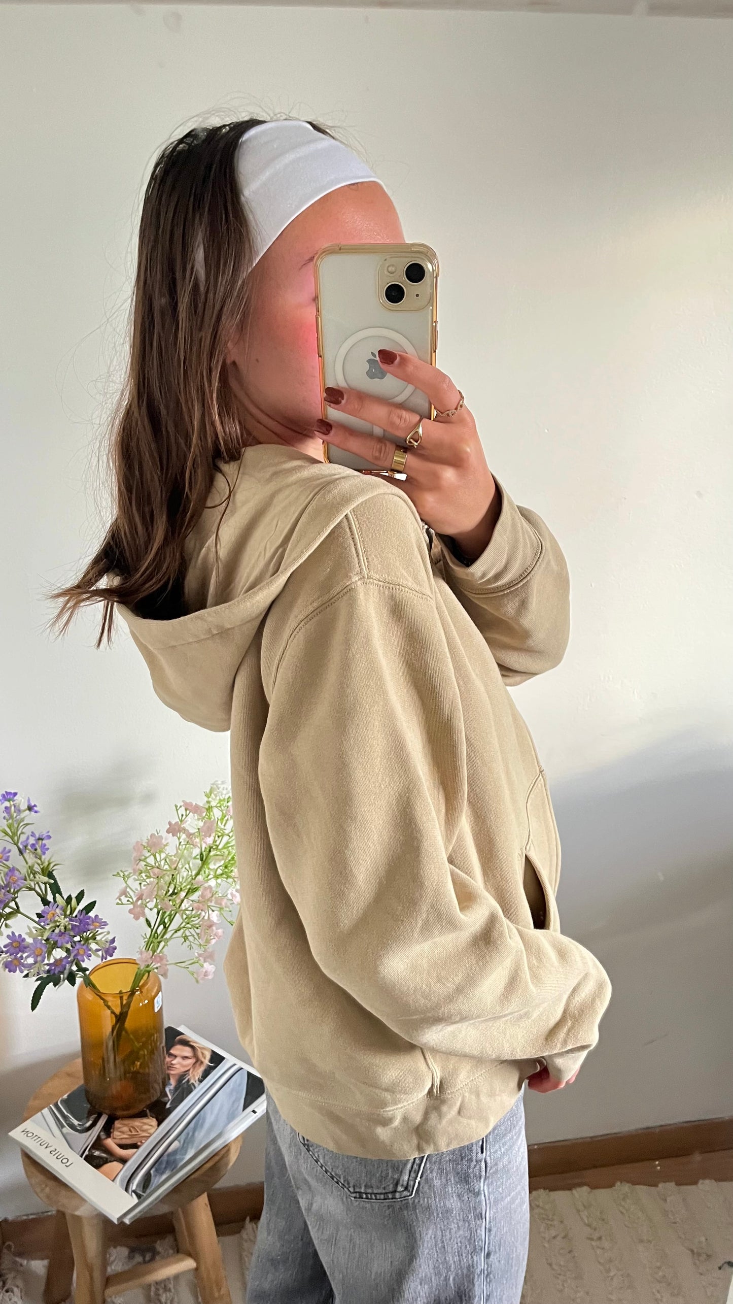 Veste à capuche kaki clair Ralph Lauren - M