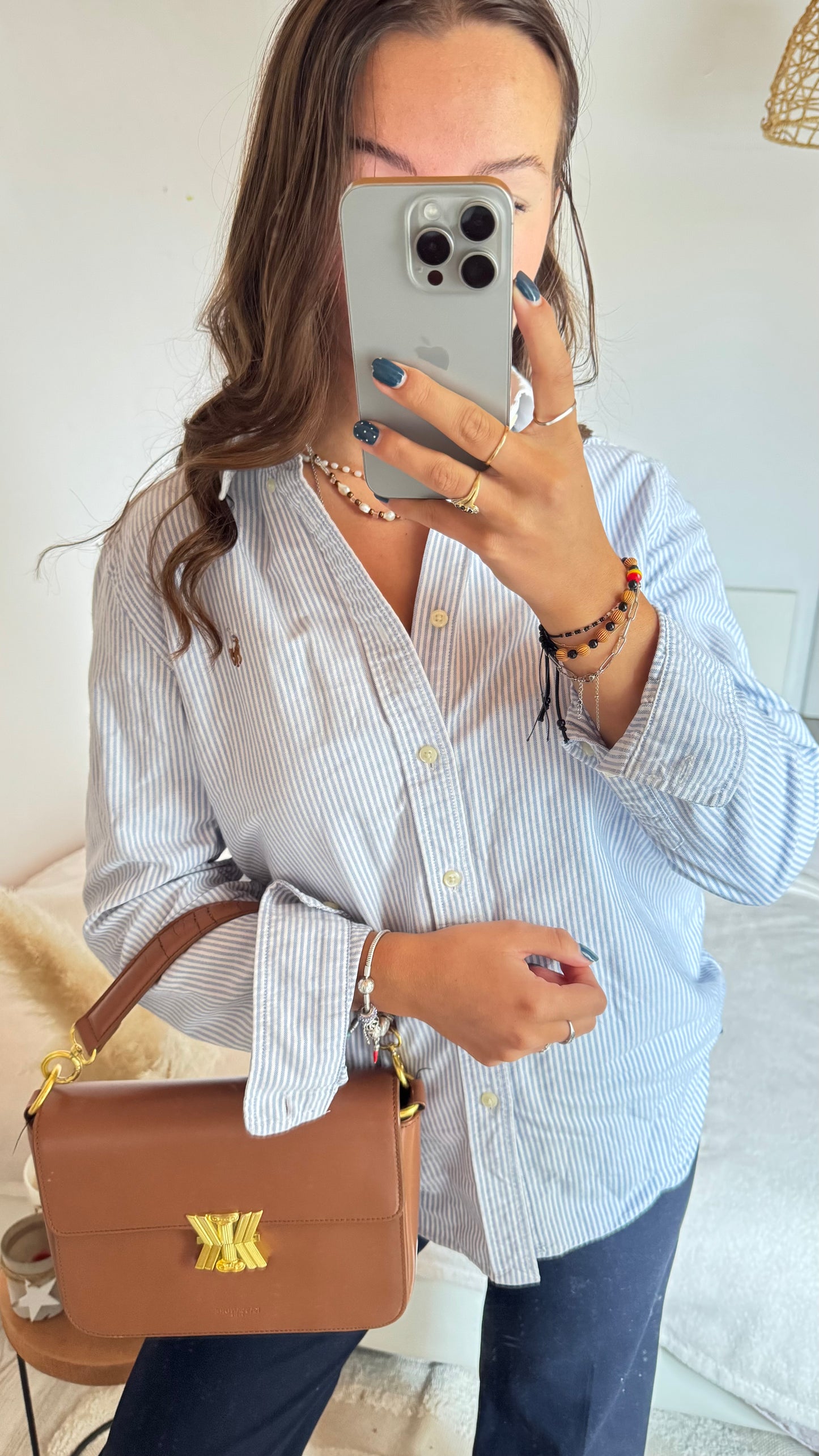 Chemise rayée Ralph Lauren - S