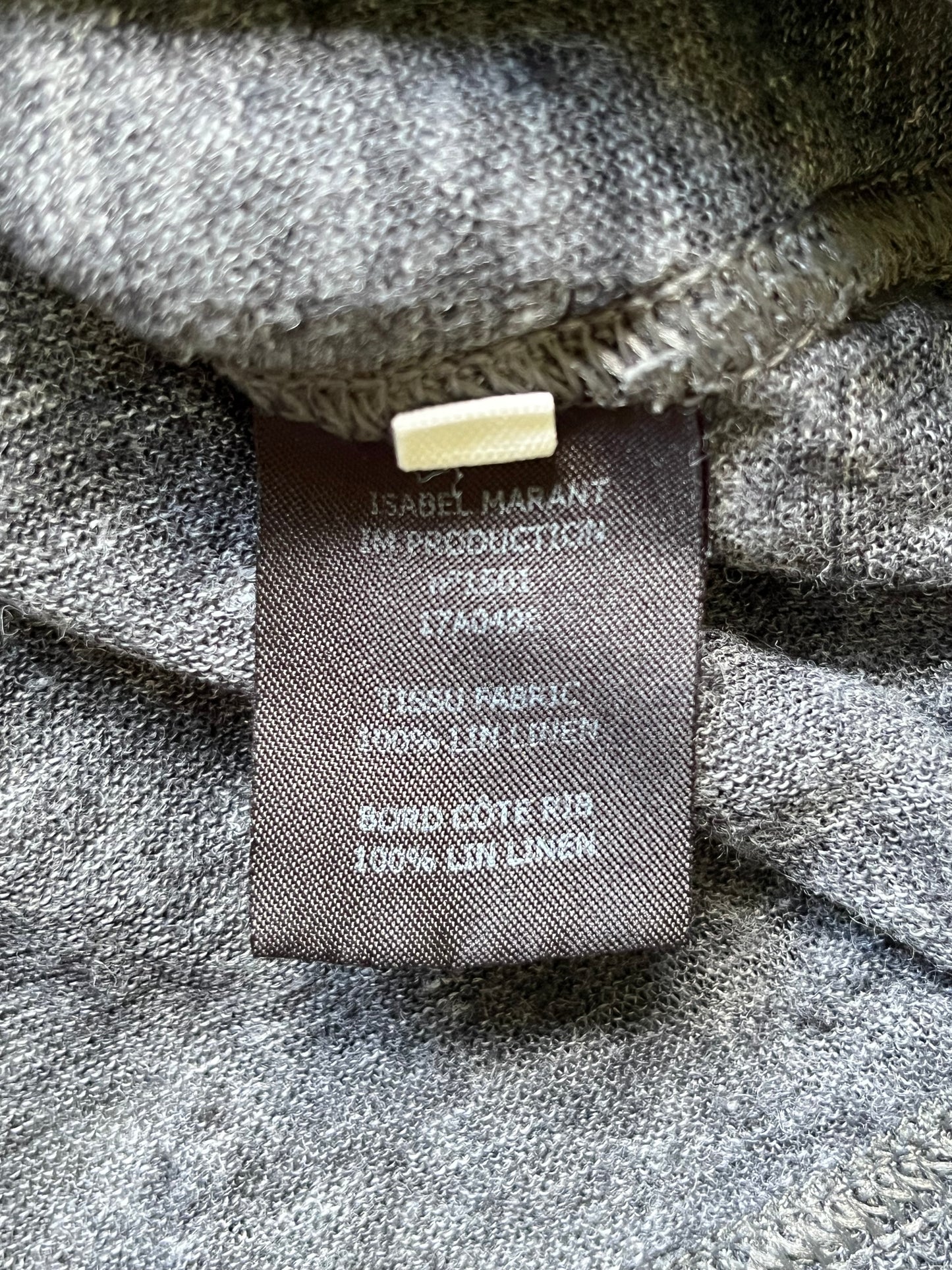 T-shirt manche longue gris Isabel Marant - M
