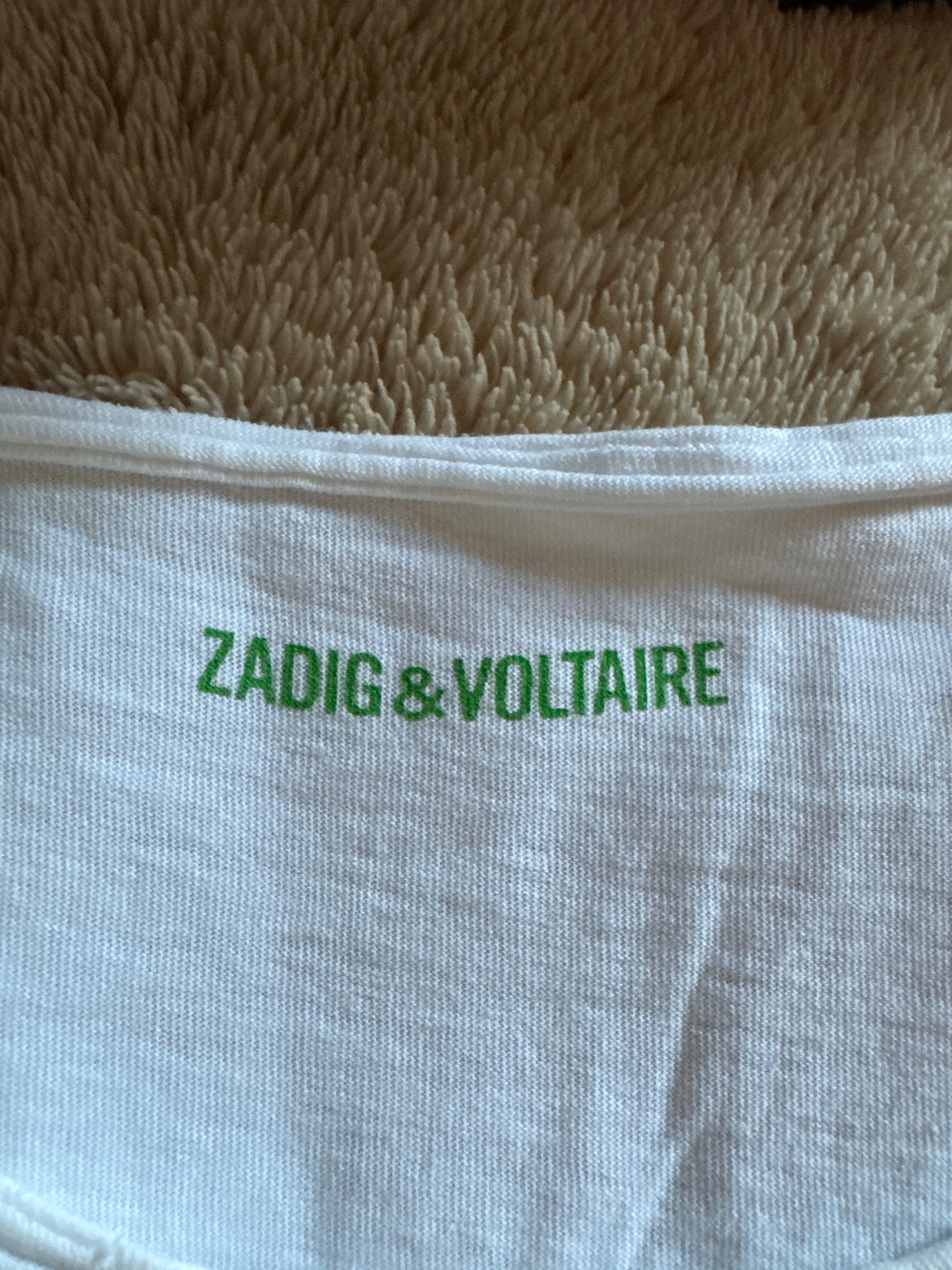 T-shirt blanc Zadig & Voltaire - S