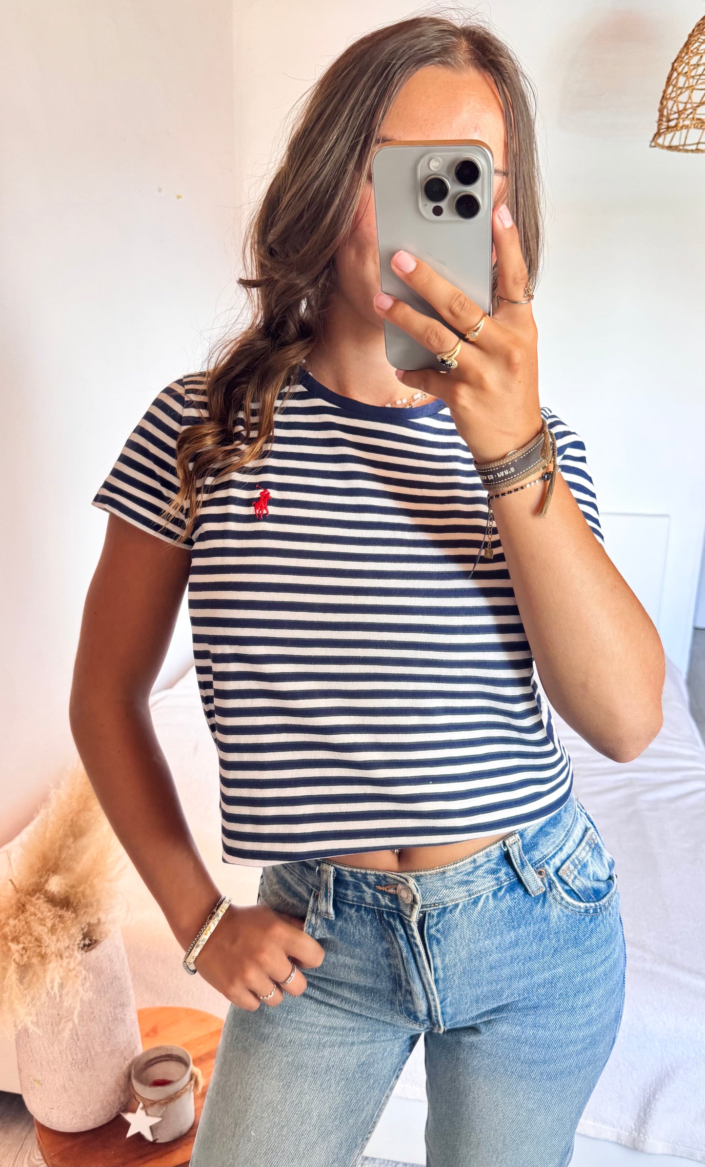 T-shirt marinière Ralph Lauren - S
