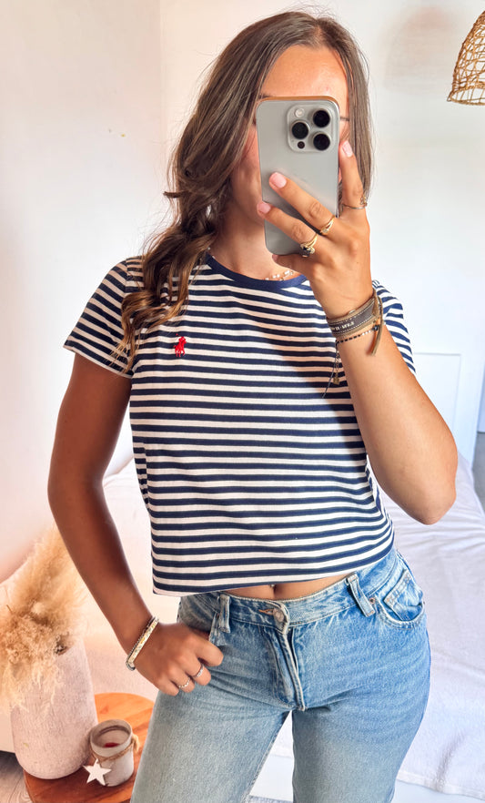 T-shirt marinière Ralph Lauren - S