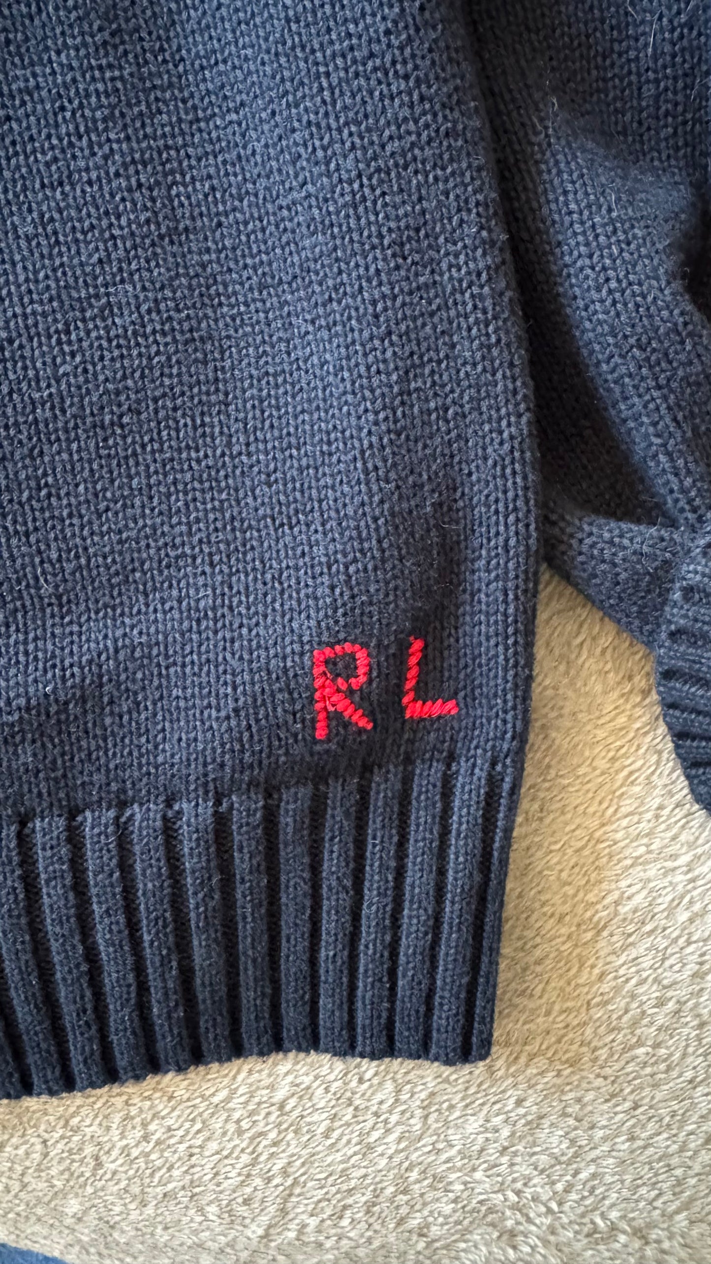 Pull rare nounours Ralph Lauren - M