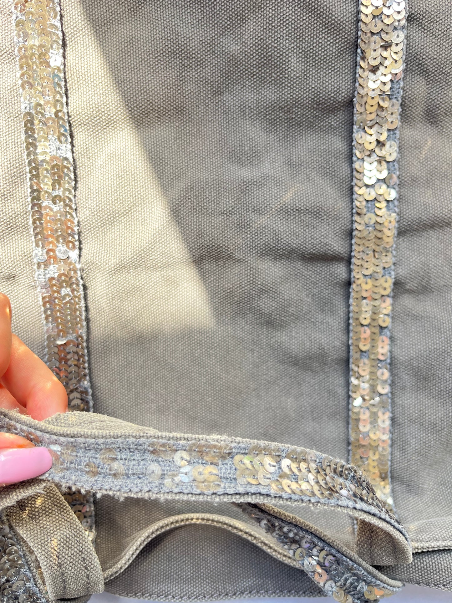 Grande sac cabas gris Vanessa Bruno