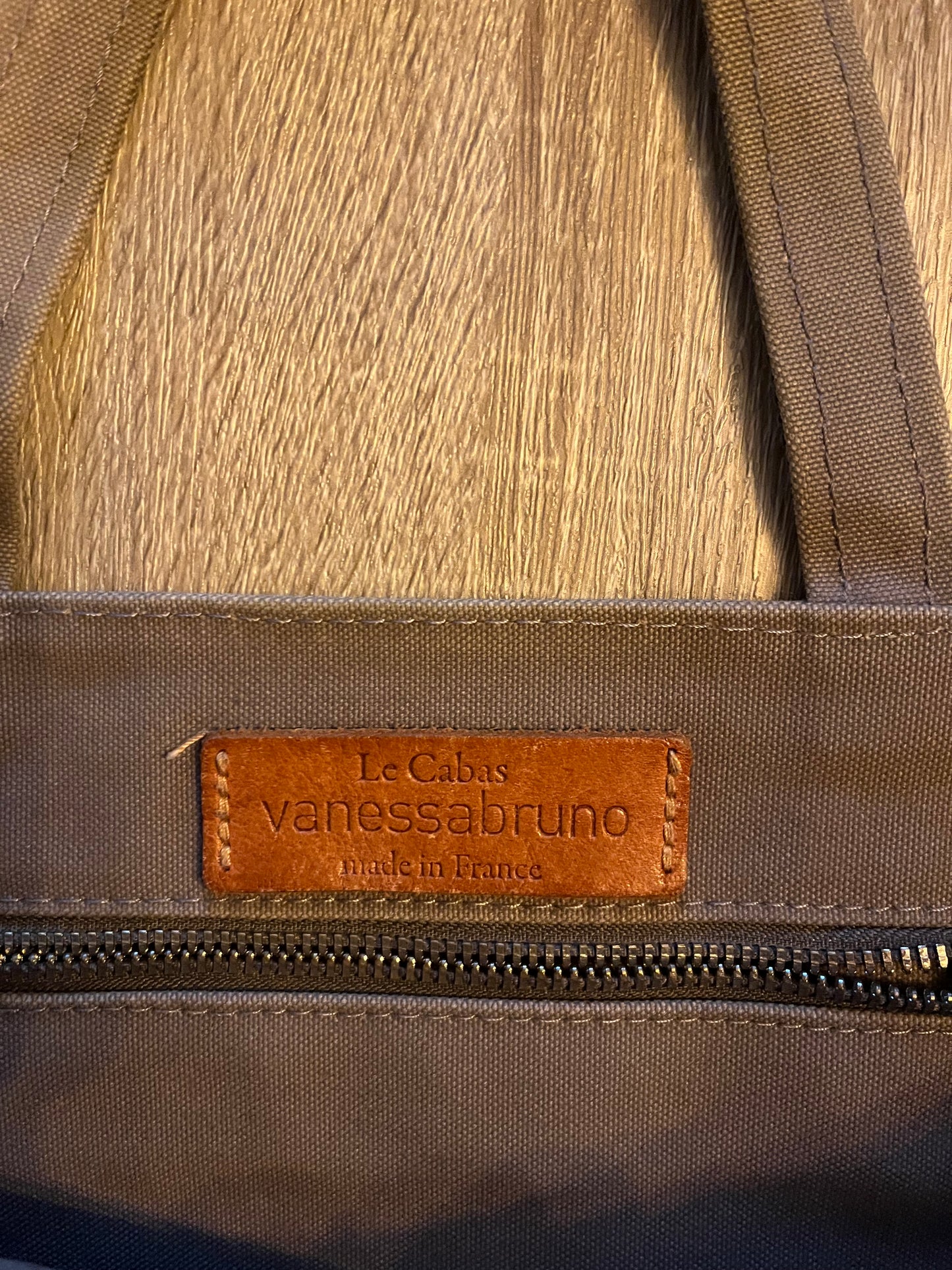 Sac cabas camel Vanessa Bruno - L