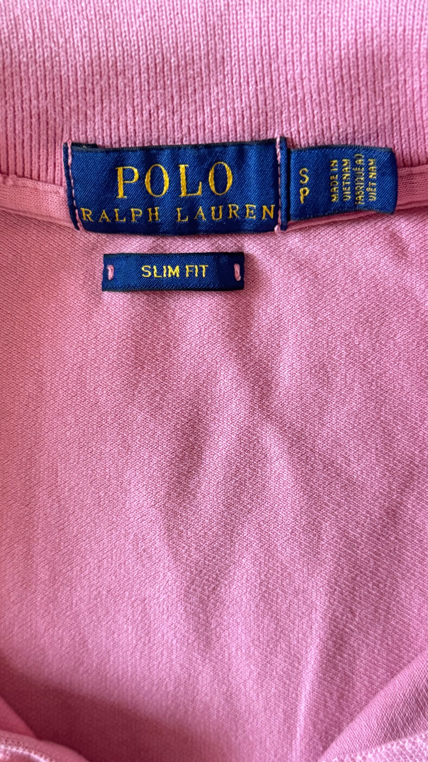 Polo rose Ralph Lauren - S